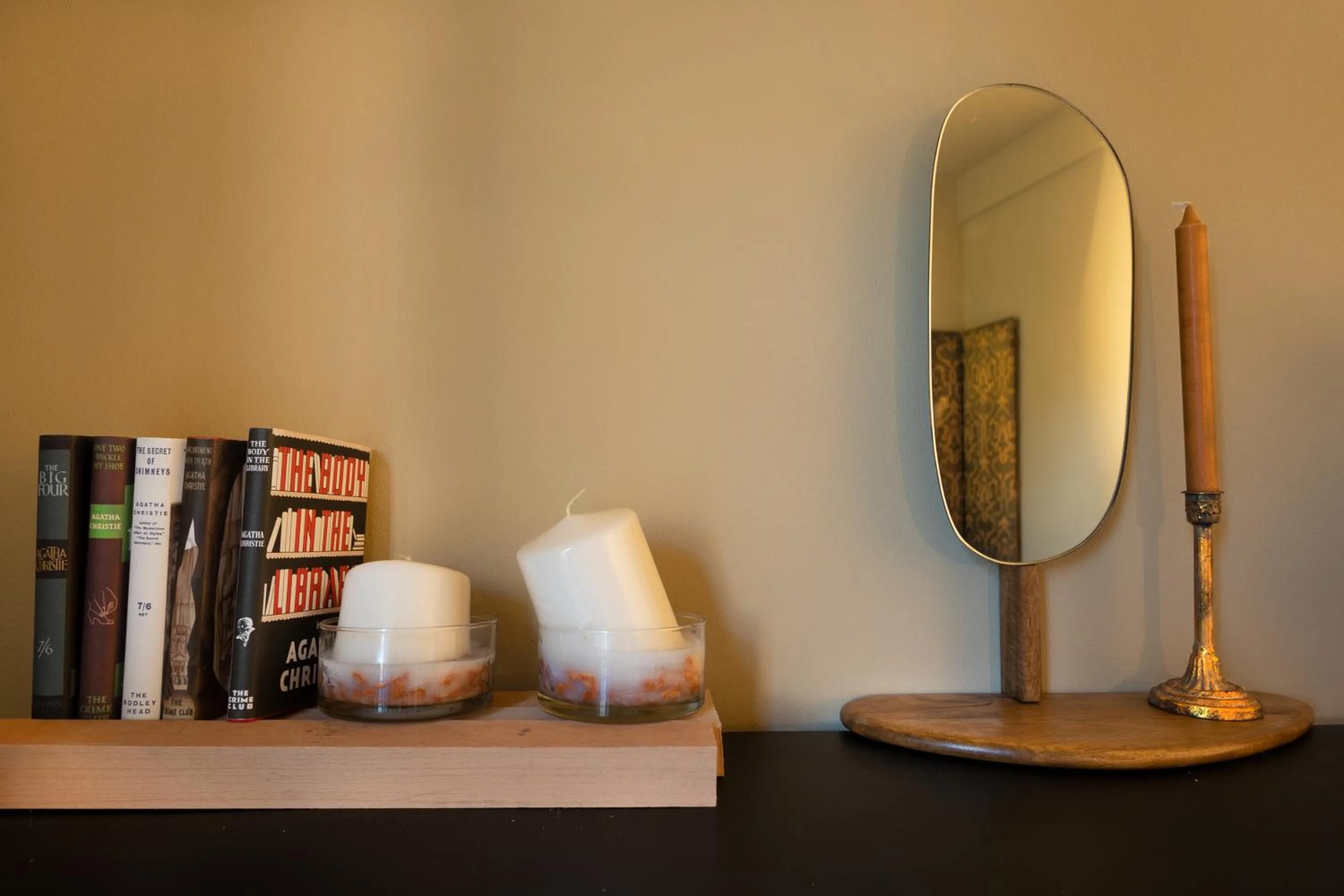 Decorative detail in Luce Boutique Hotel