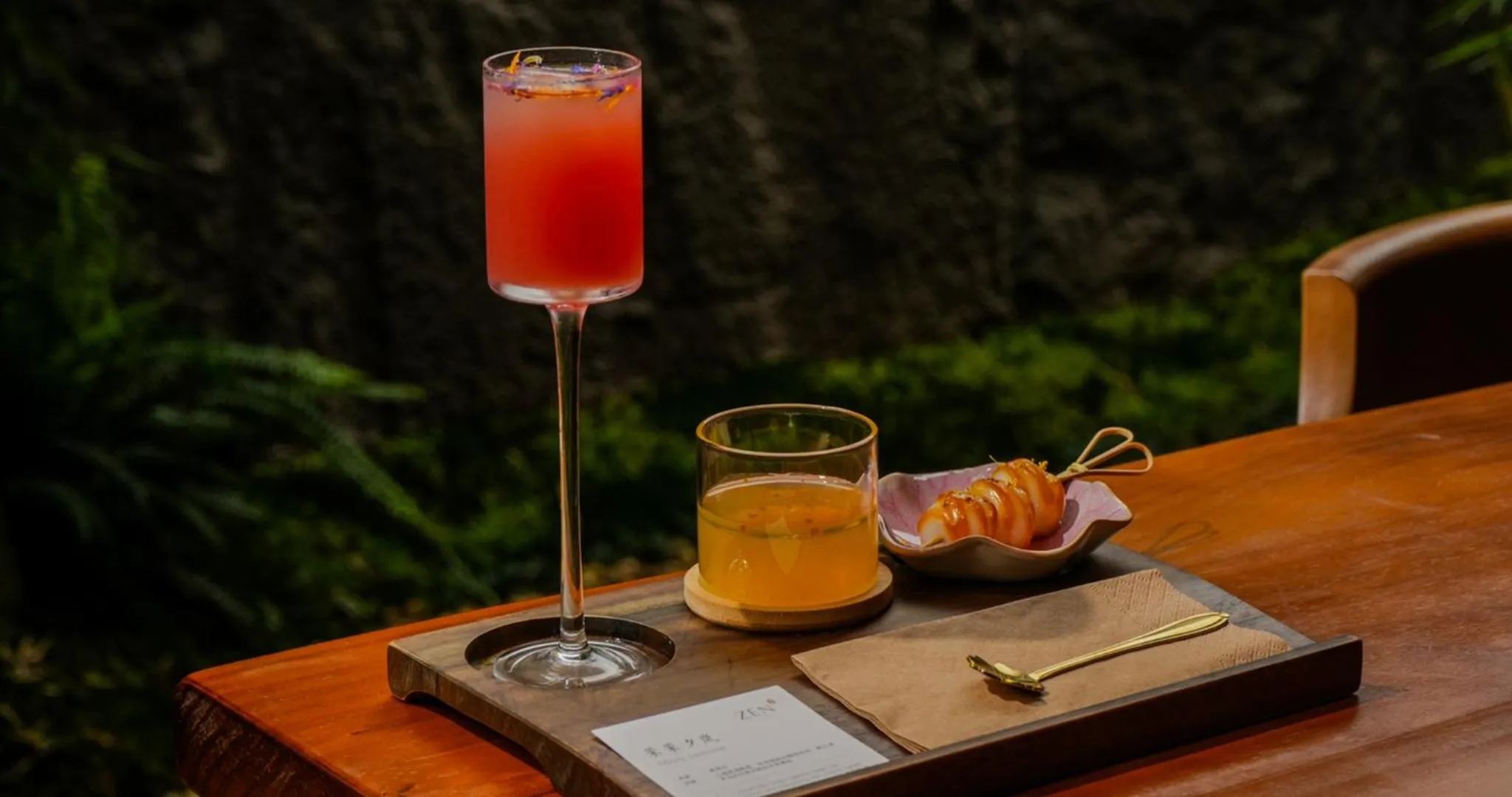 Drinks in Zen By Stellar Cameron