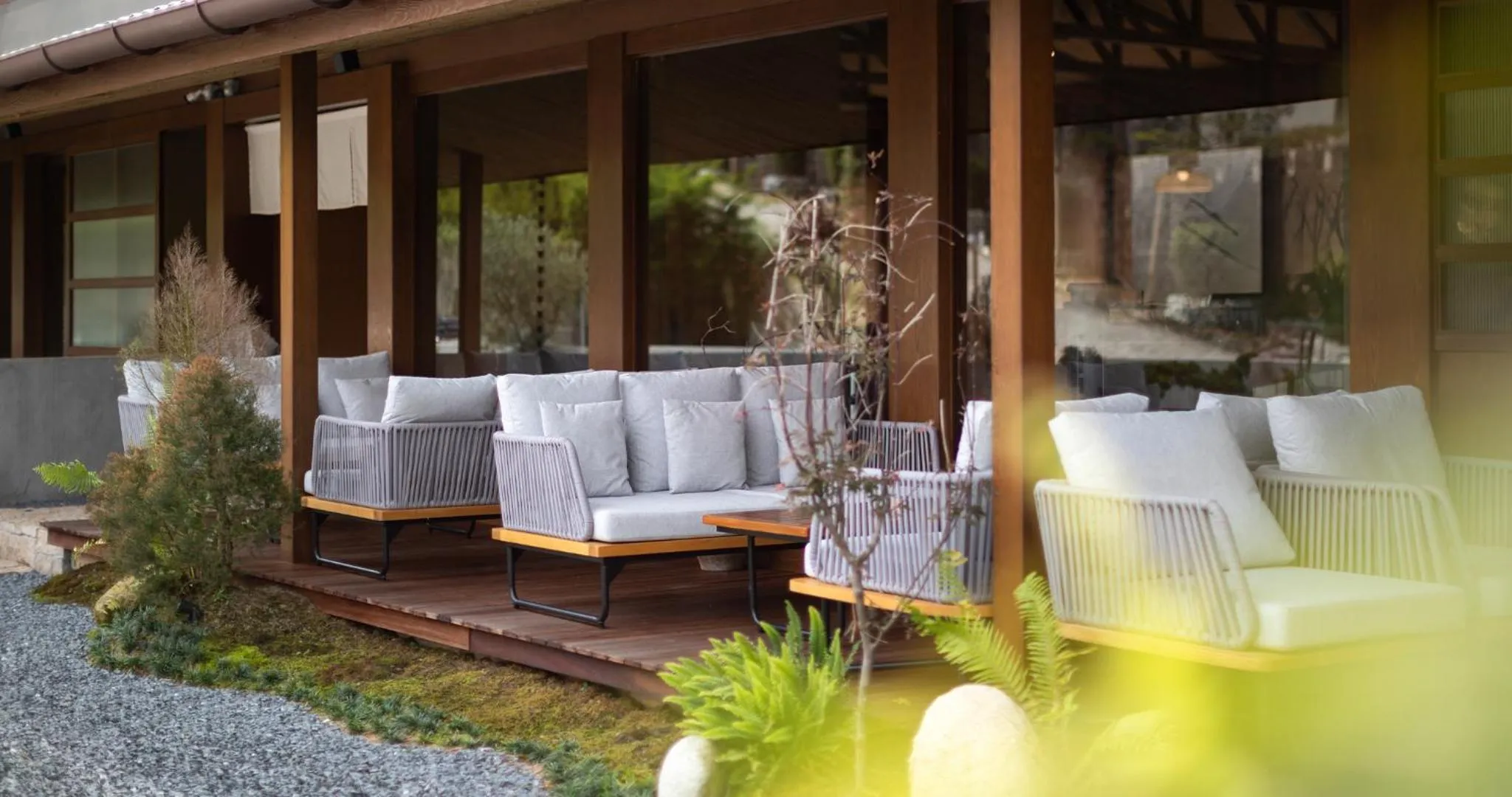 Seating area in Zen By Stellar Cameron