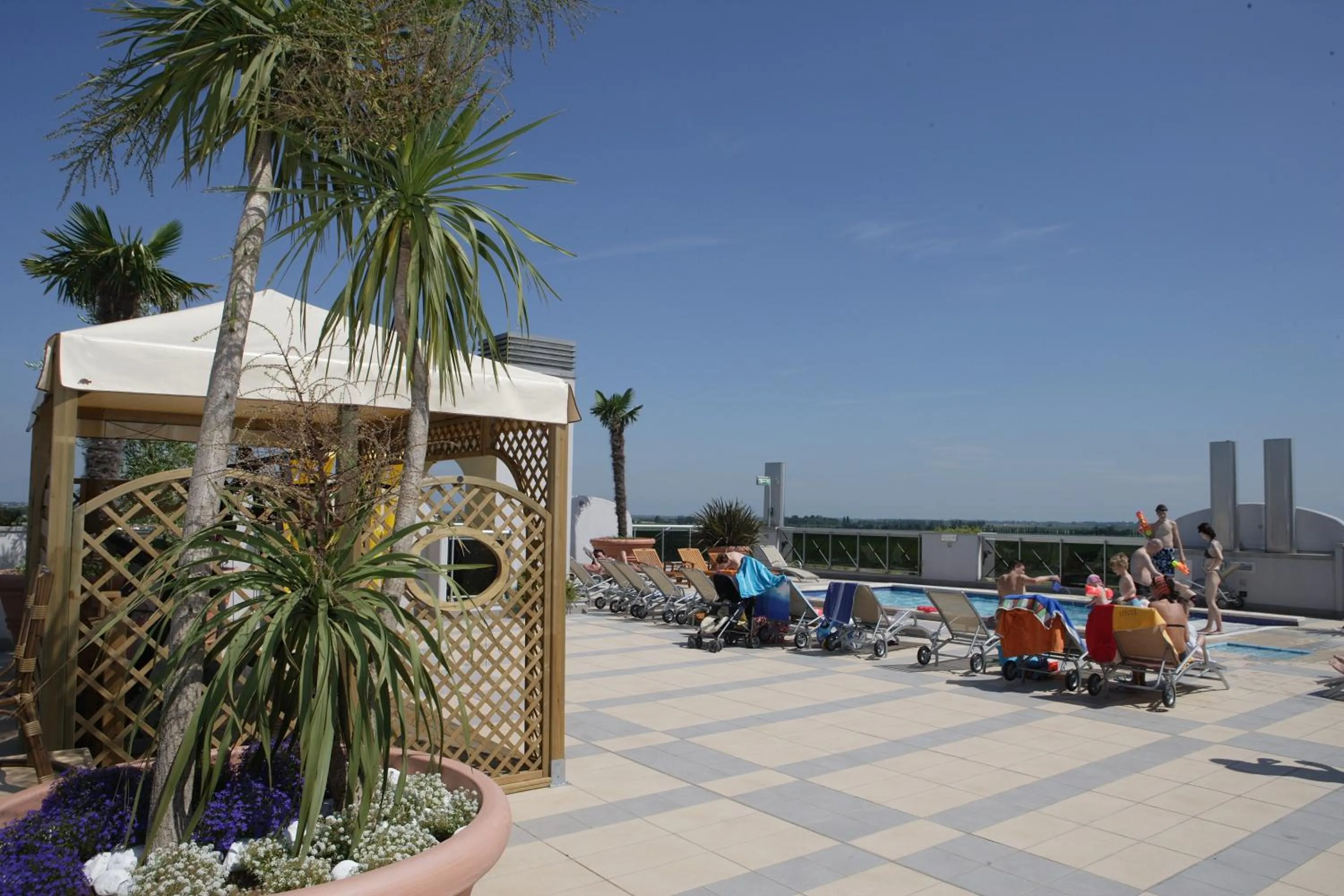 Swimming pool in Eraclea Palace Hotel 4 stelle S