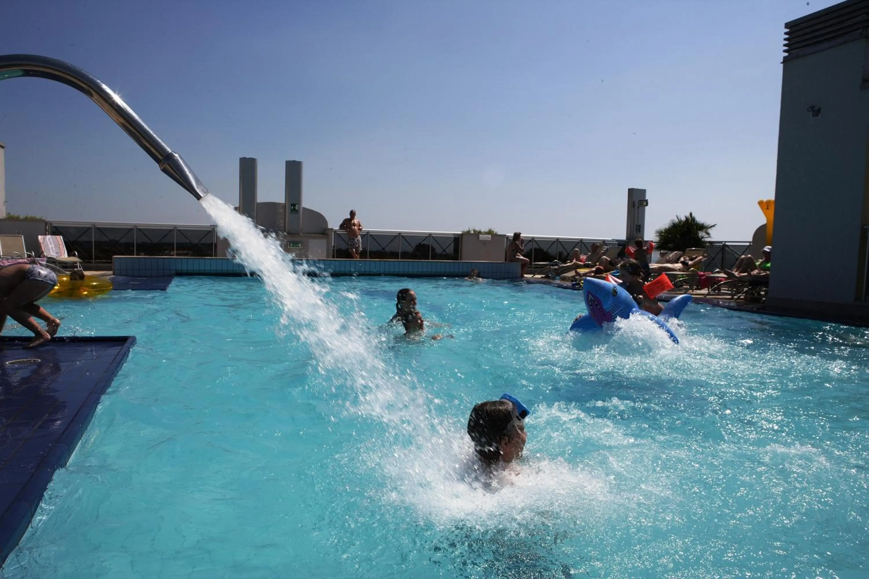 Swimming pool in Eraclea Palace Hotel 4 stelle S
