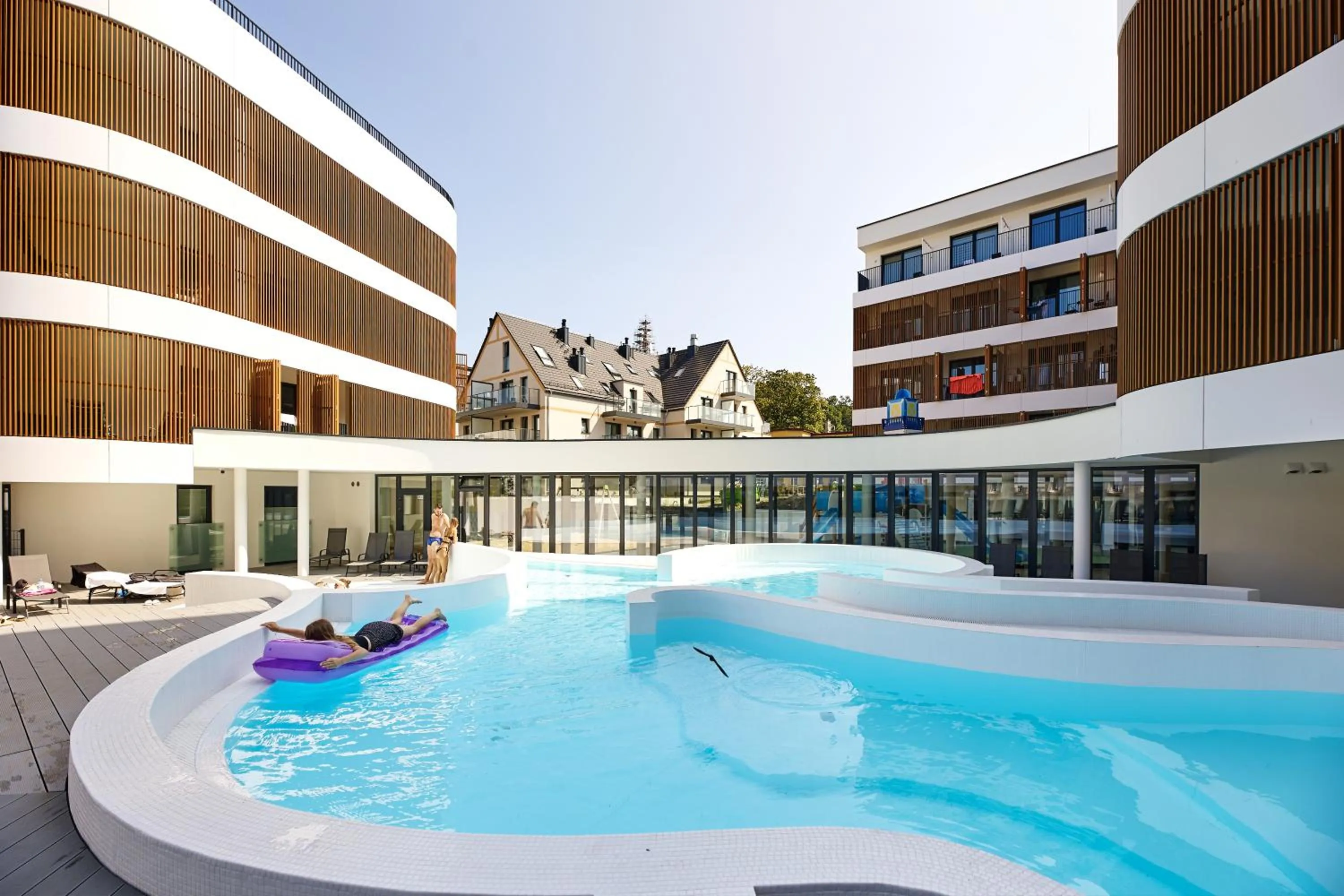 Property building in Resort Baltic Waves Apartments - Pool & Spa