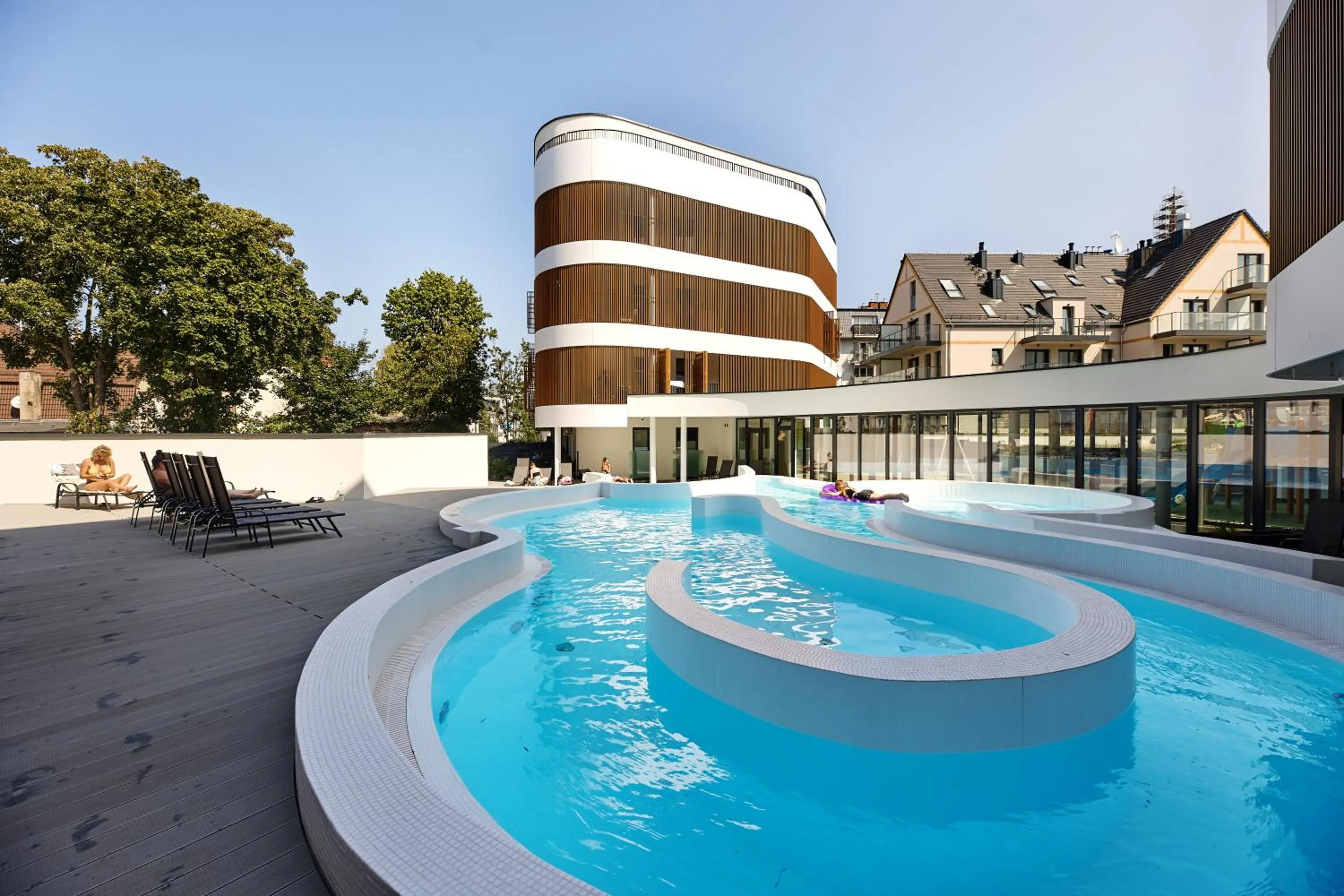 Property building in Resort Baltic Waves Apartments - Pool & Spa