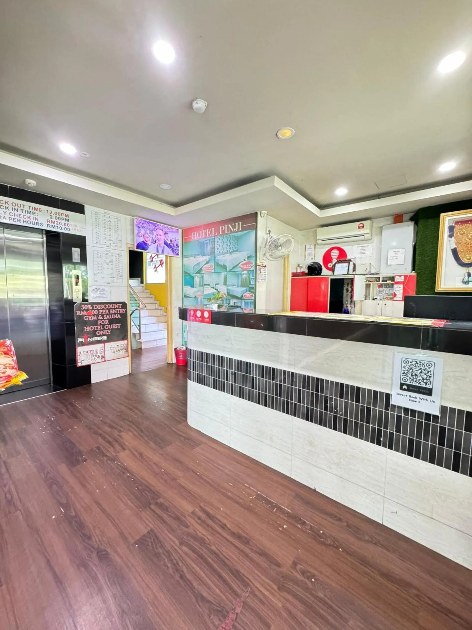 Lobby or reception in Hotel Pinji Ipoh