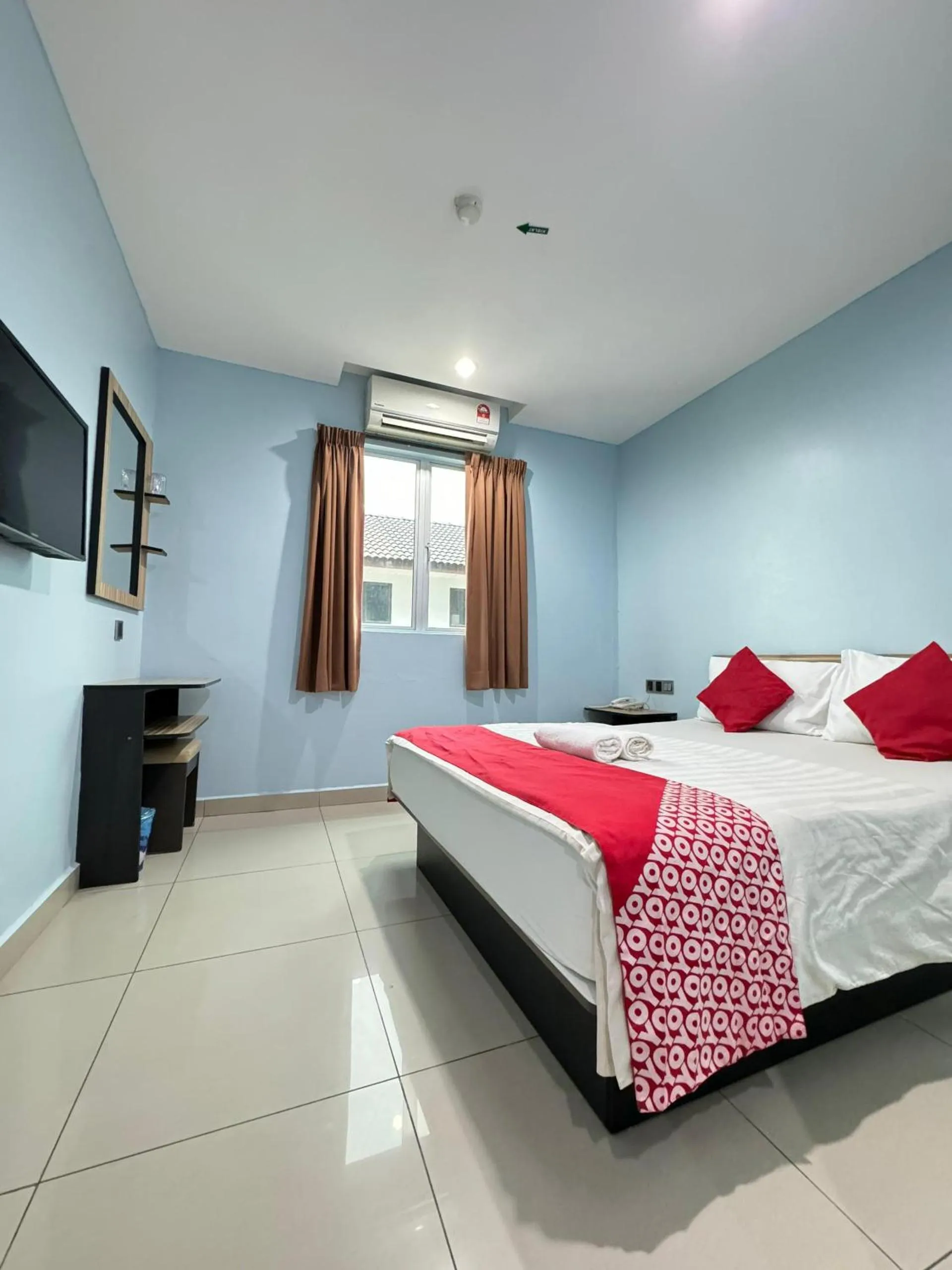 Bed in Hotel Pinji Ipoh