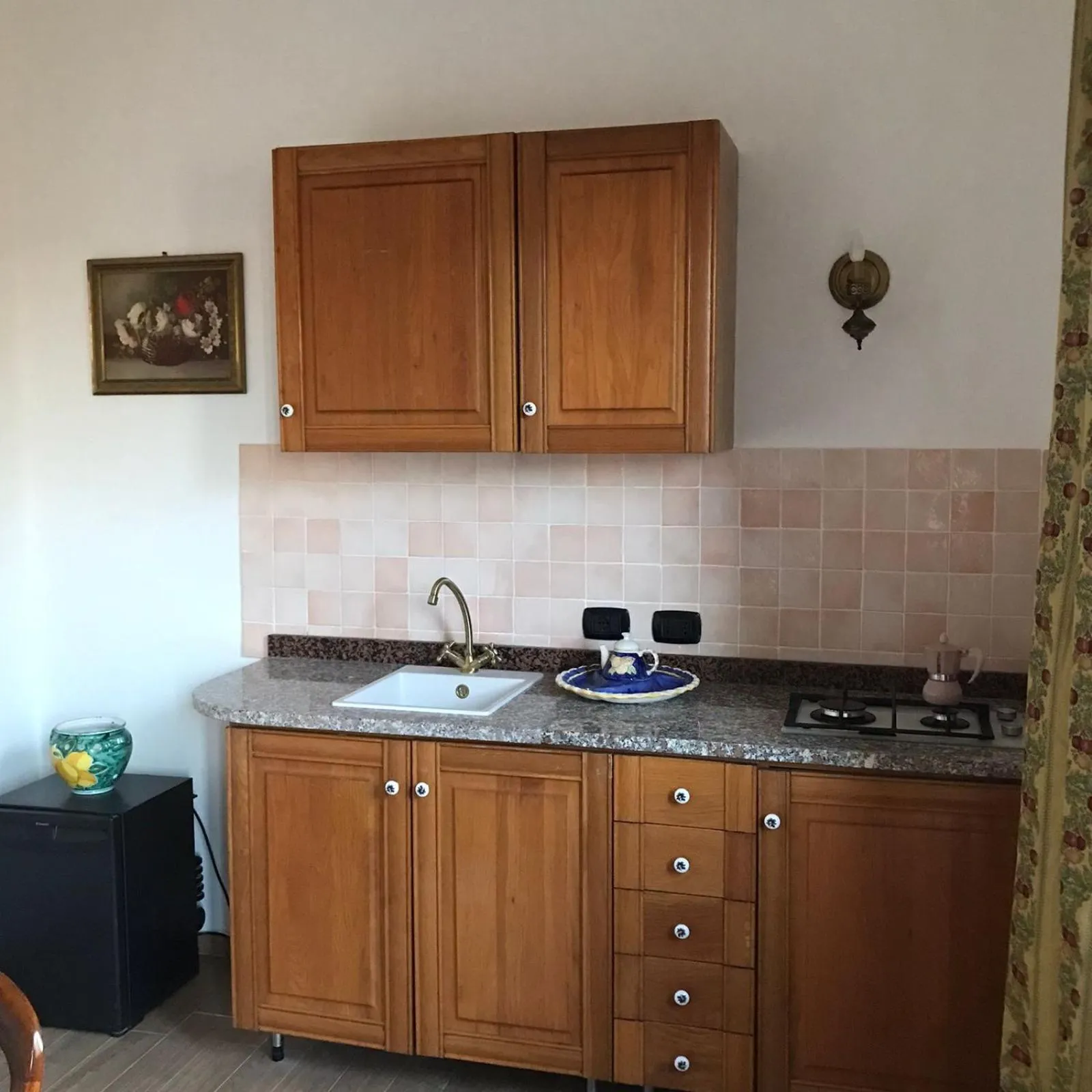 Kitchen or kitchenette in Casa Rosa