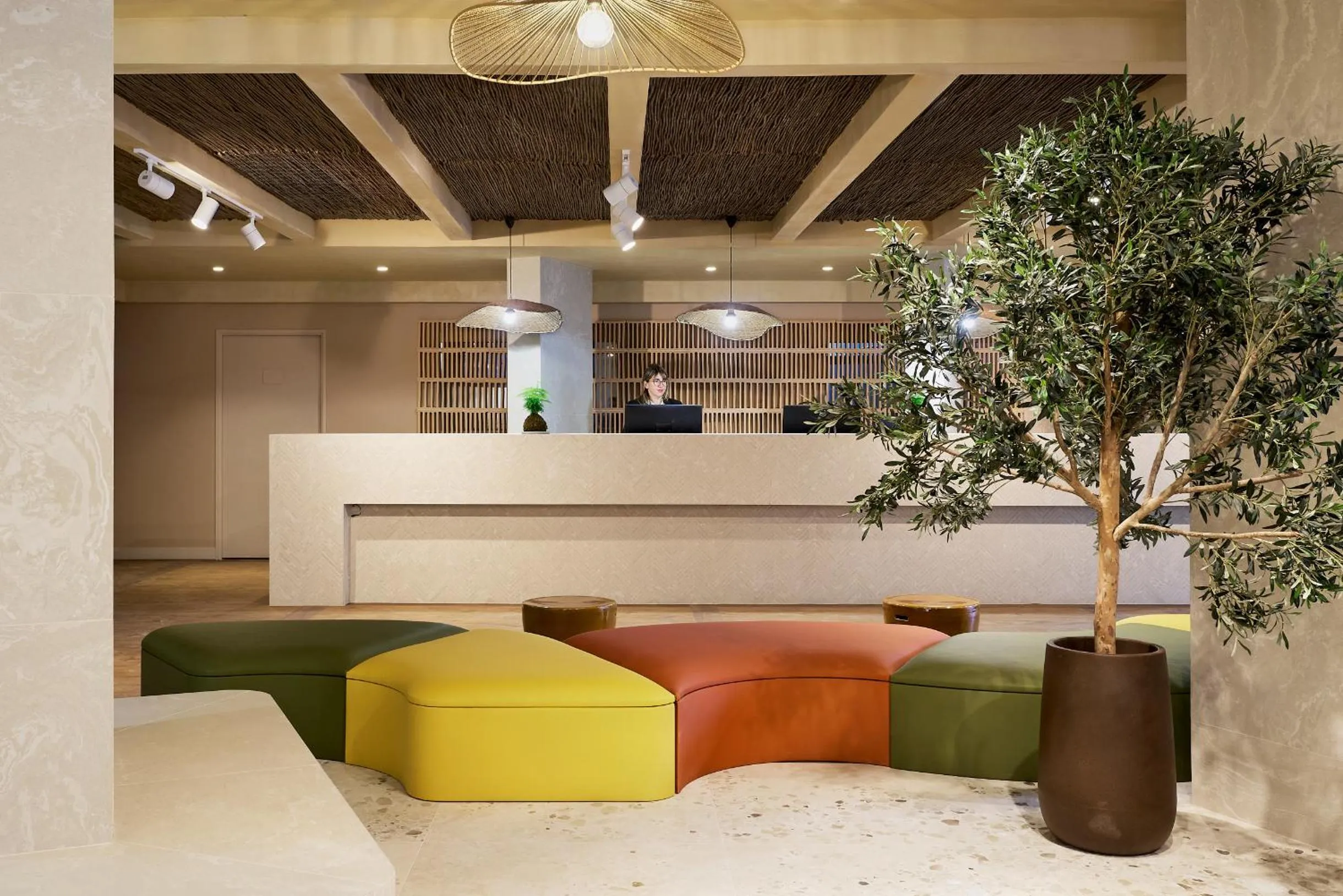 Lobby or reception in Hôtel Ligo by HappyCulture