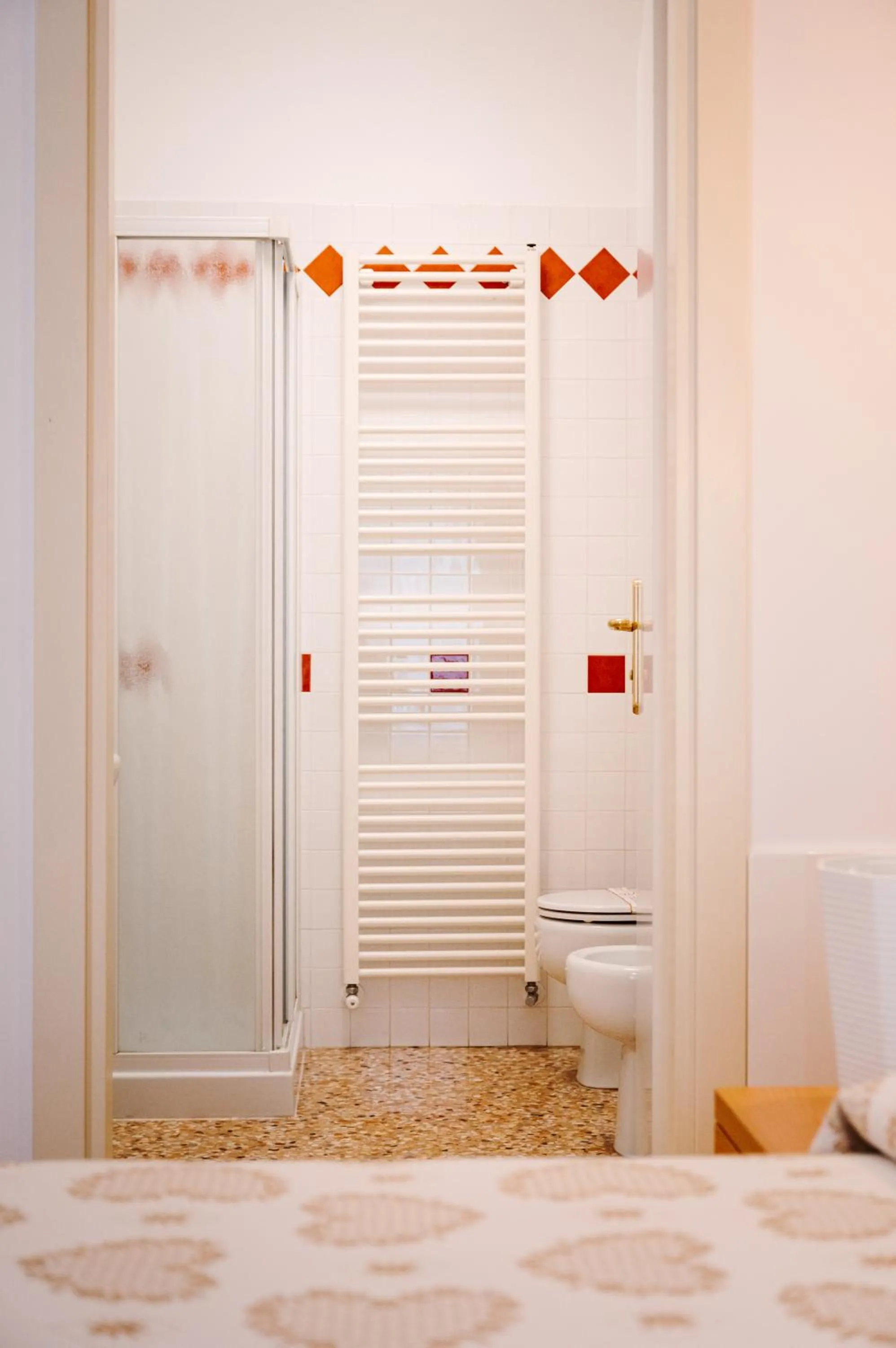 Shower in Hotel Roma