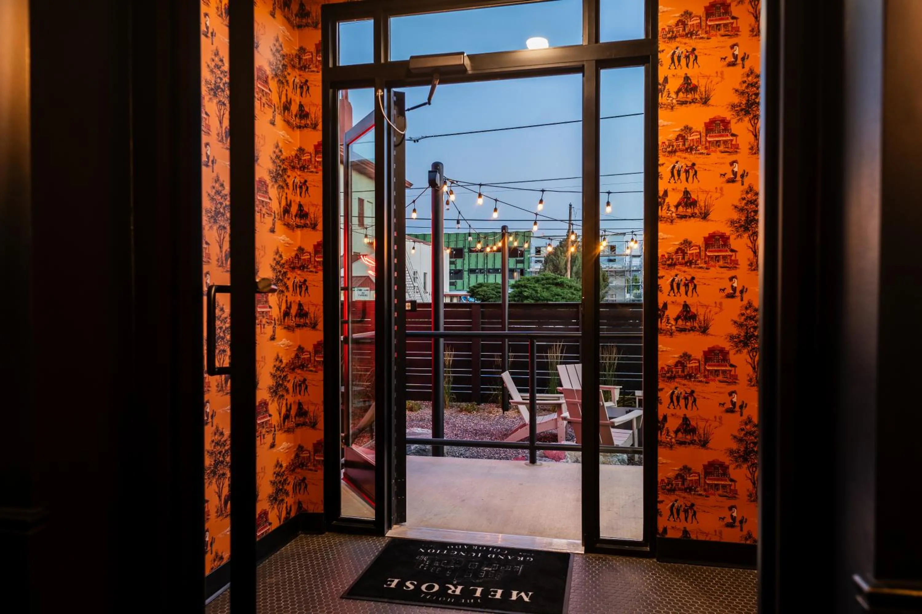 Facade/entrance in The Hotel Melrose