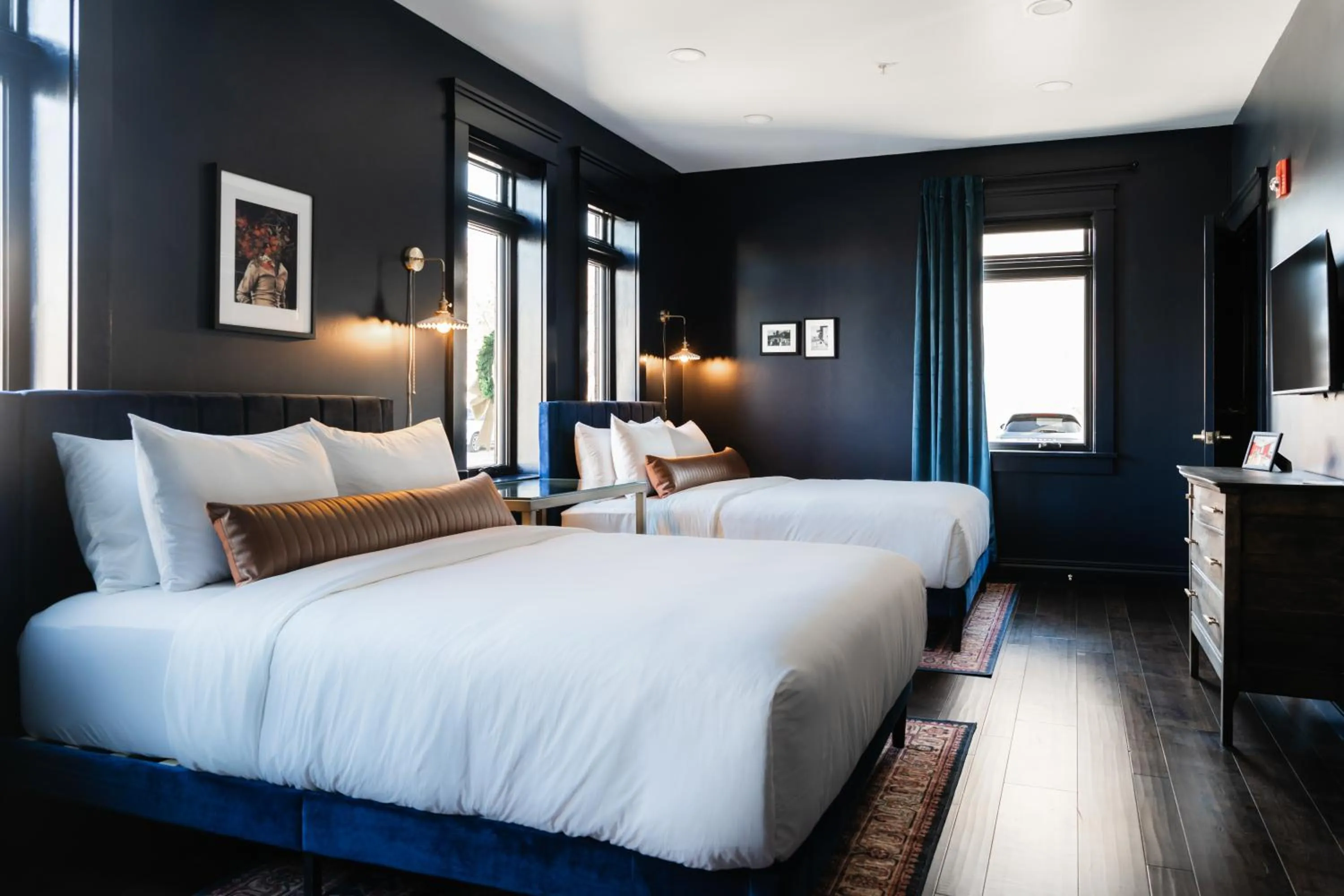 Bed in The Hotel Melrose