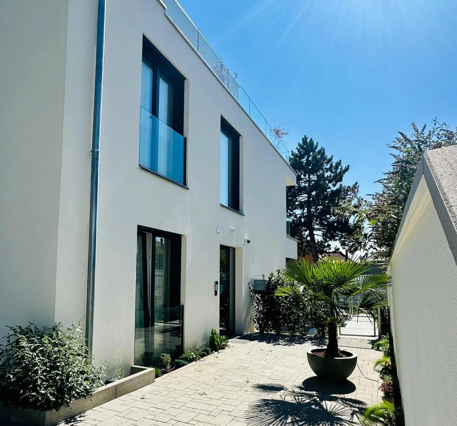 Property building in Homely Basel Airport