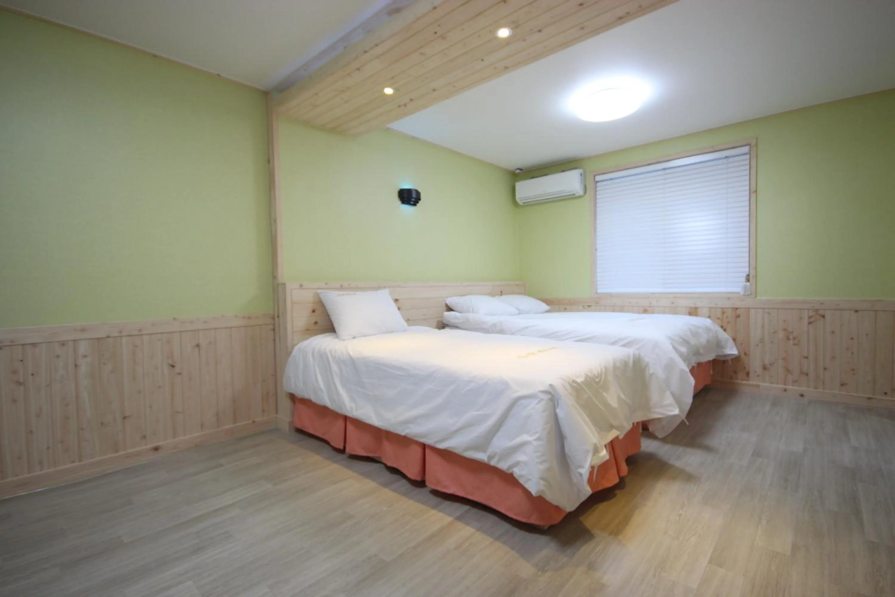 Bed in Haenam World Pension