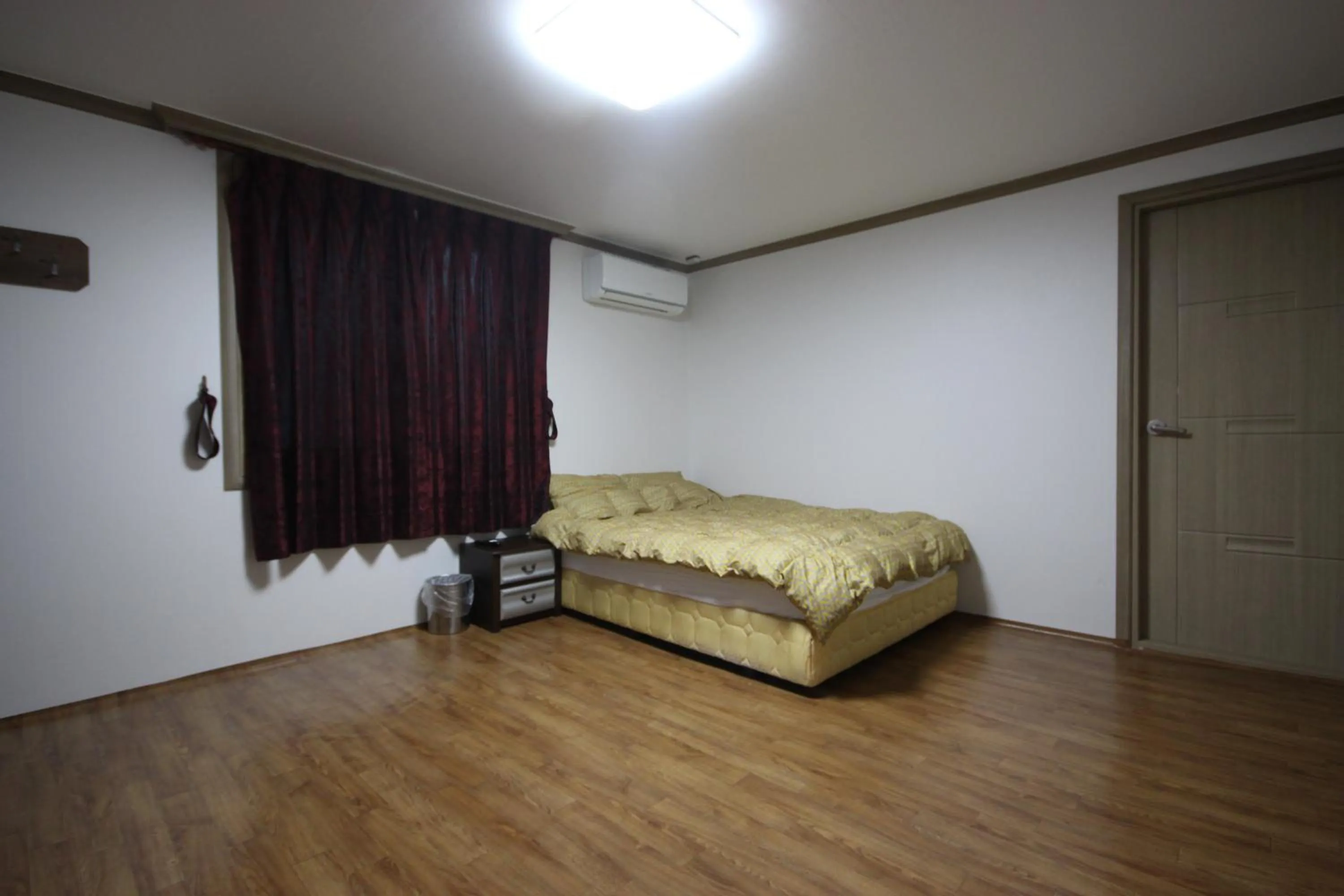 Bed in Haenam World Pension