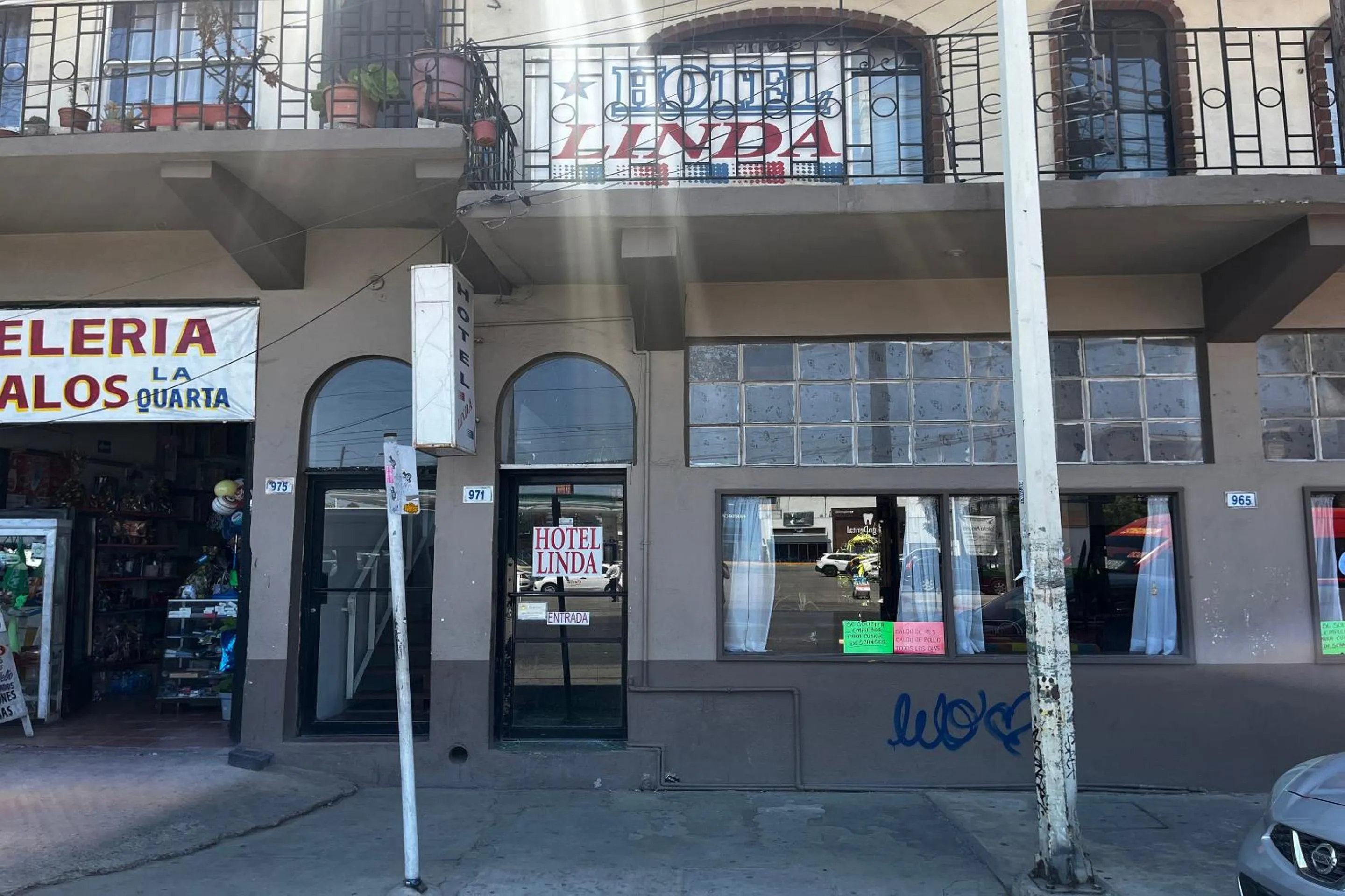 Facade/entrance in OYO Hotel Linda Tijuana