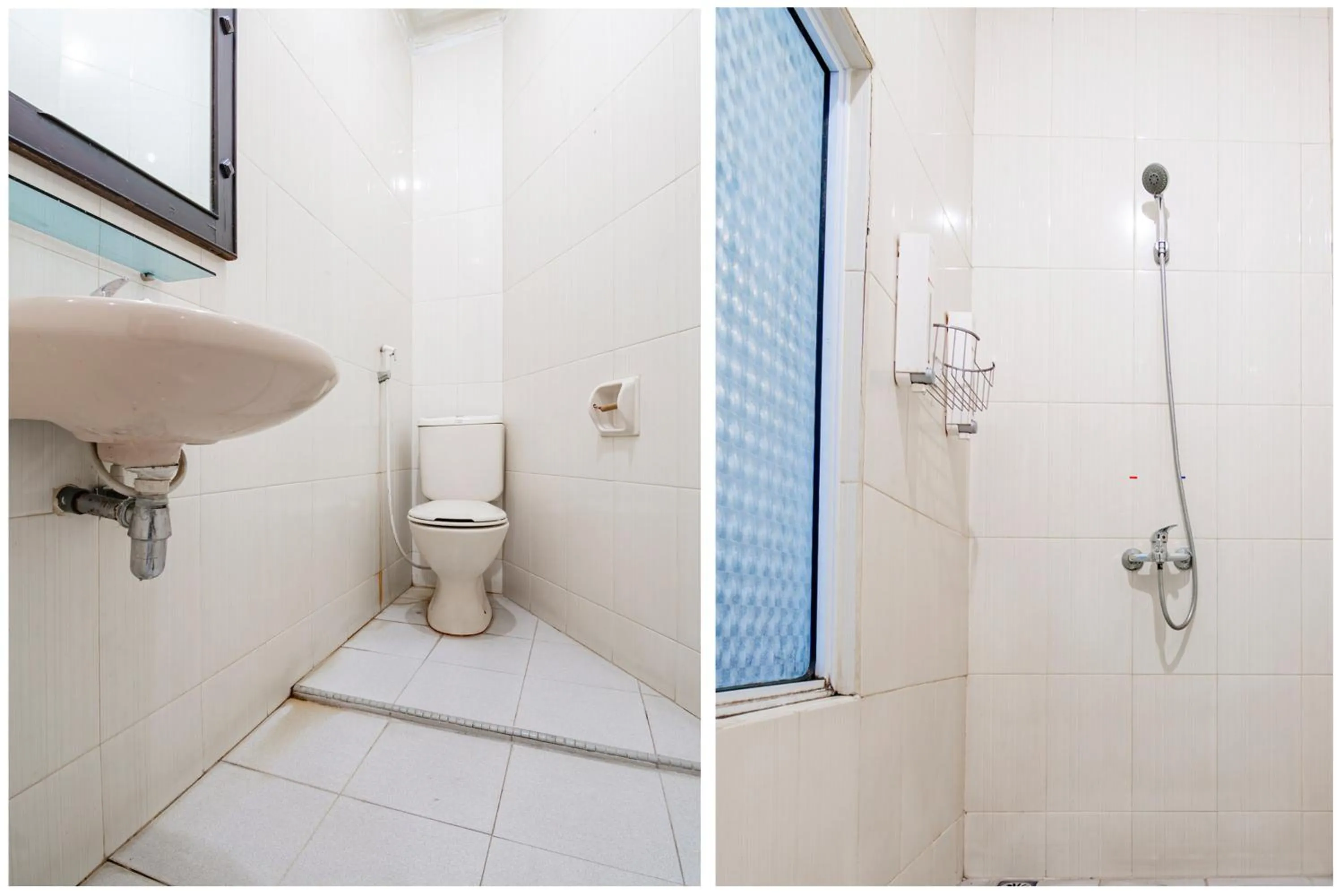 Bathroom in Collection O Senapelan Near Rsud Petala Bumi Formerly De Town Hotel