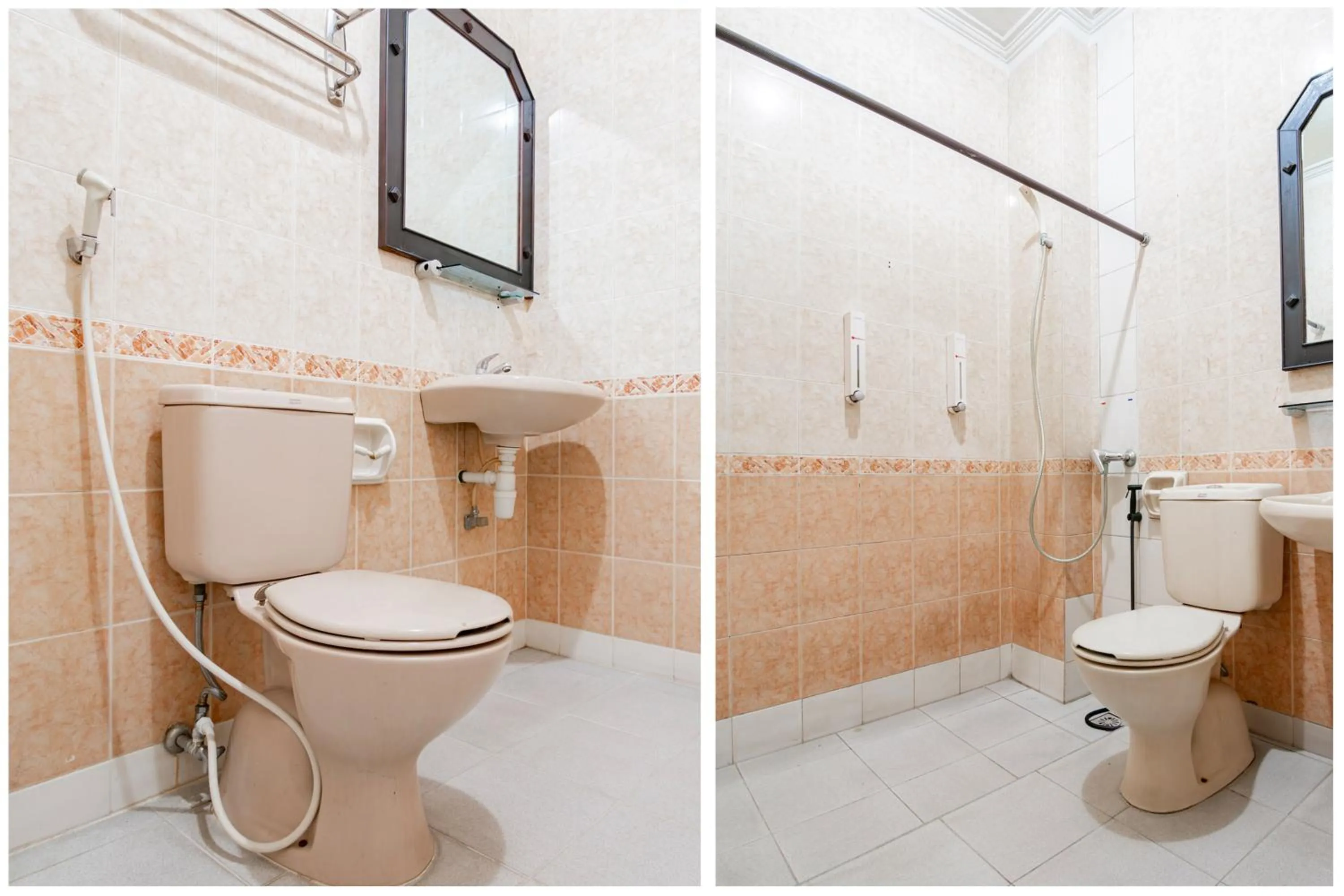 Bathroom in Collection O Senapelan Near Rsud Petala Bumi Formerly De Town Hotel