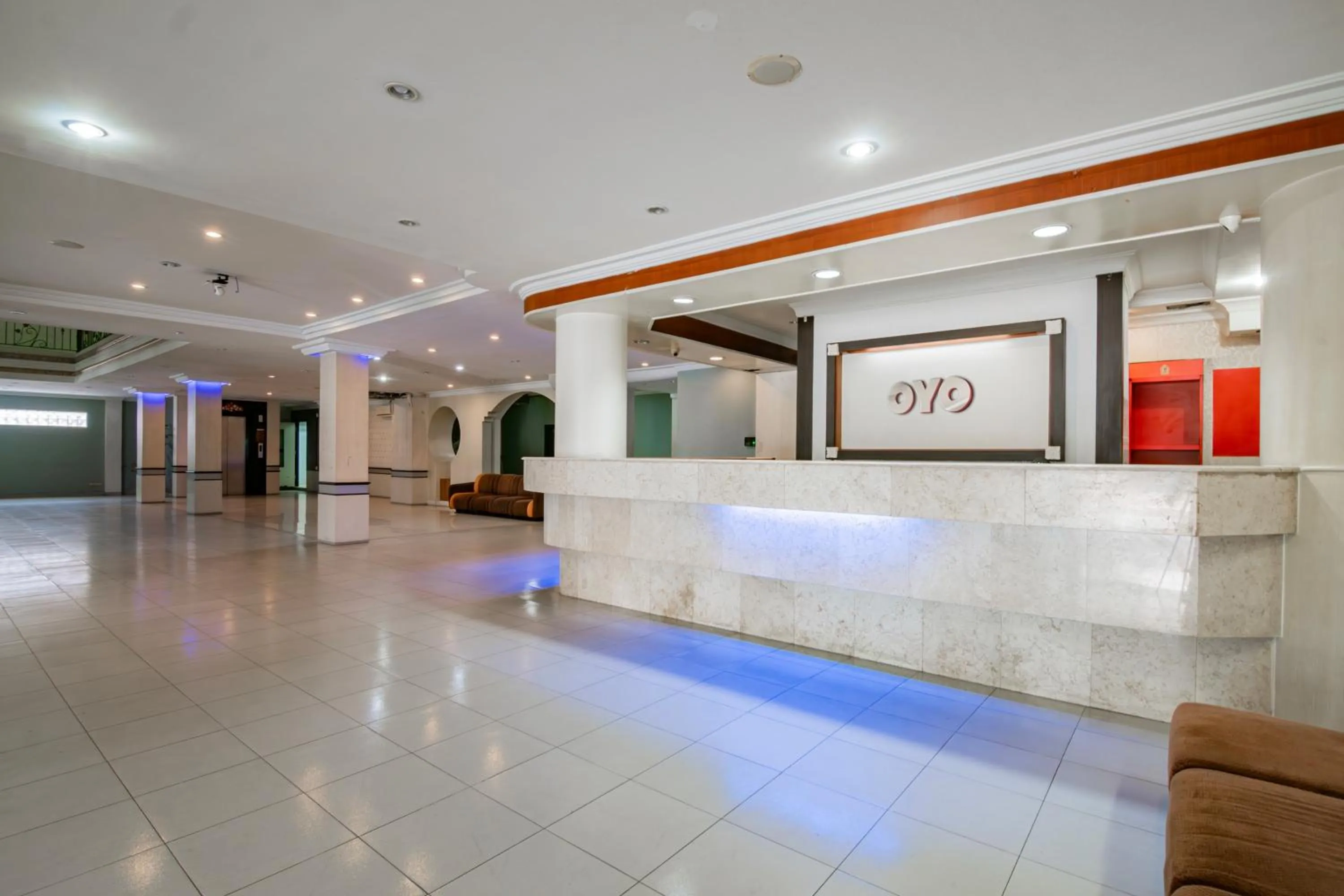 Lobby or reception in Collection O Senapelan Near Rsud Petala Bumi Formerly De Town Hotel