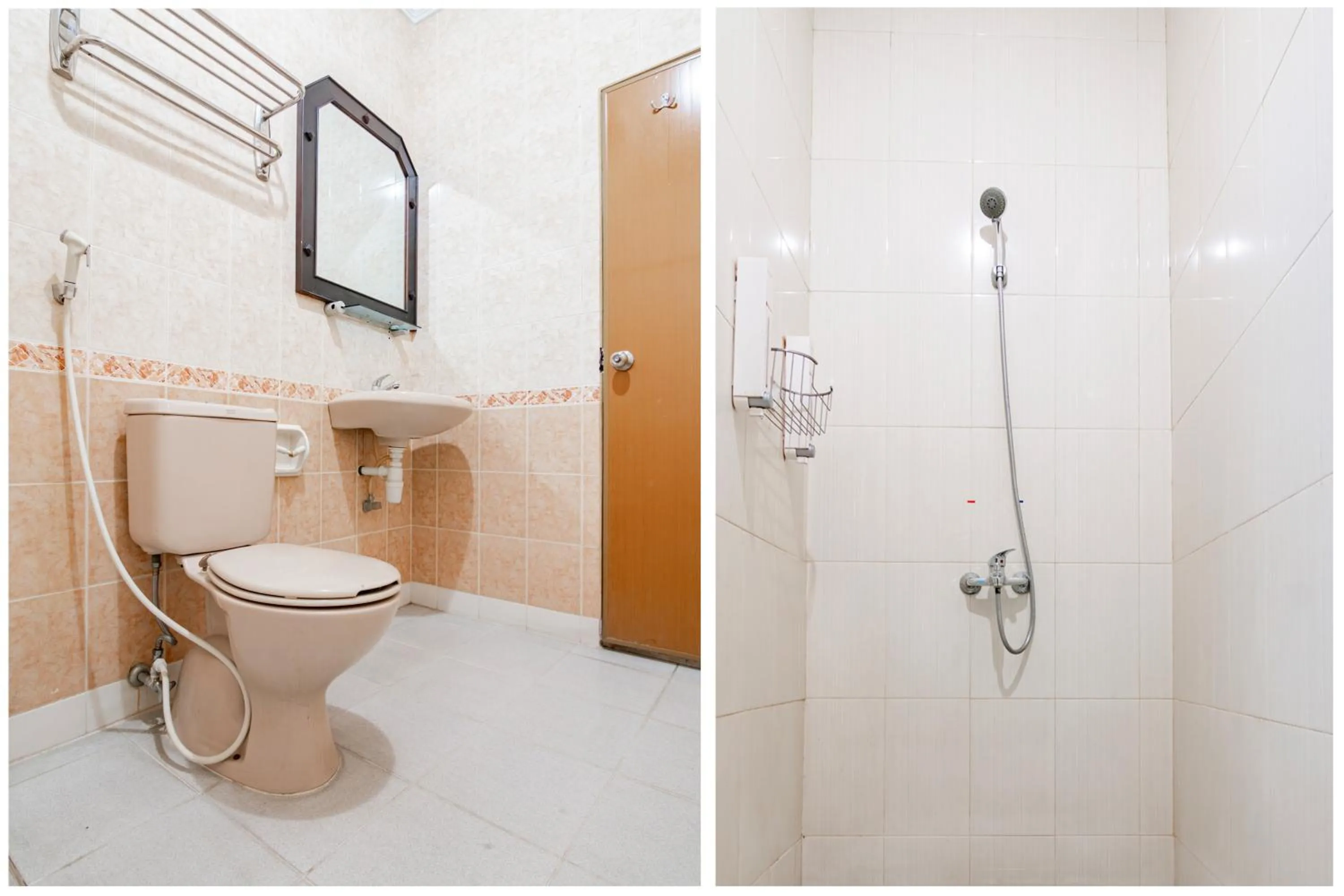 Bathroom in Collection O Senapelan Near Rsud Petala Bumi Formerly De Town Hotel