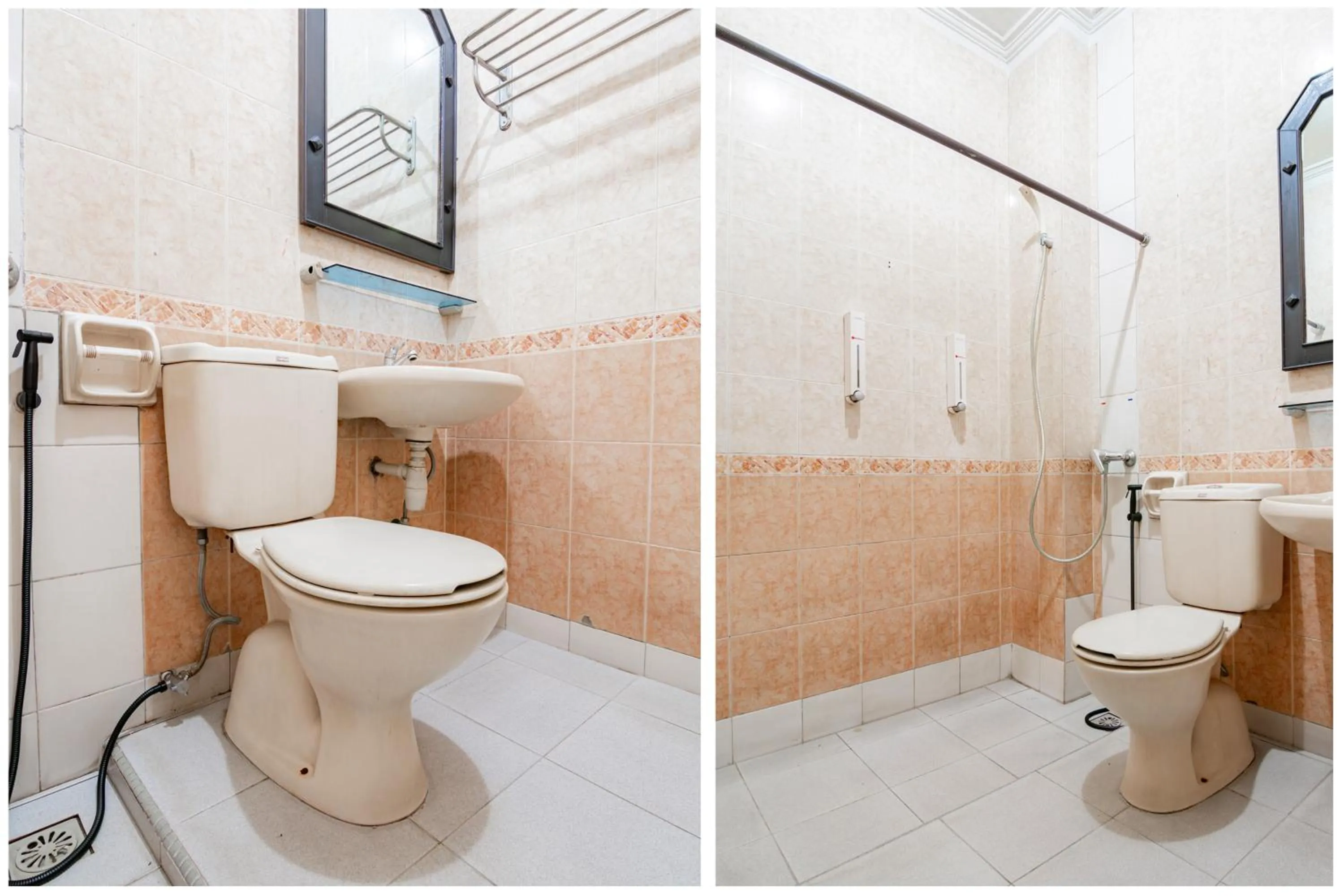 Bathroom in Collection O Senapelan Near Rsud Petala Bumi Formerly De Town Hotel