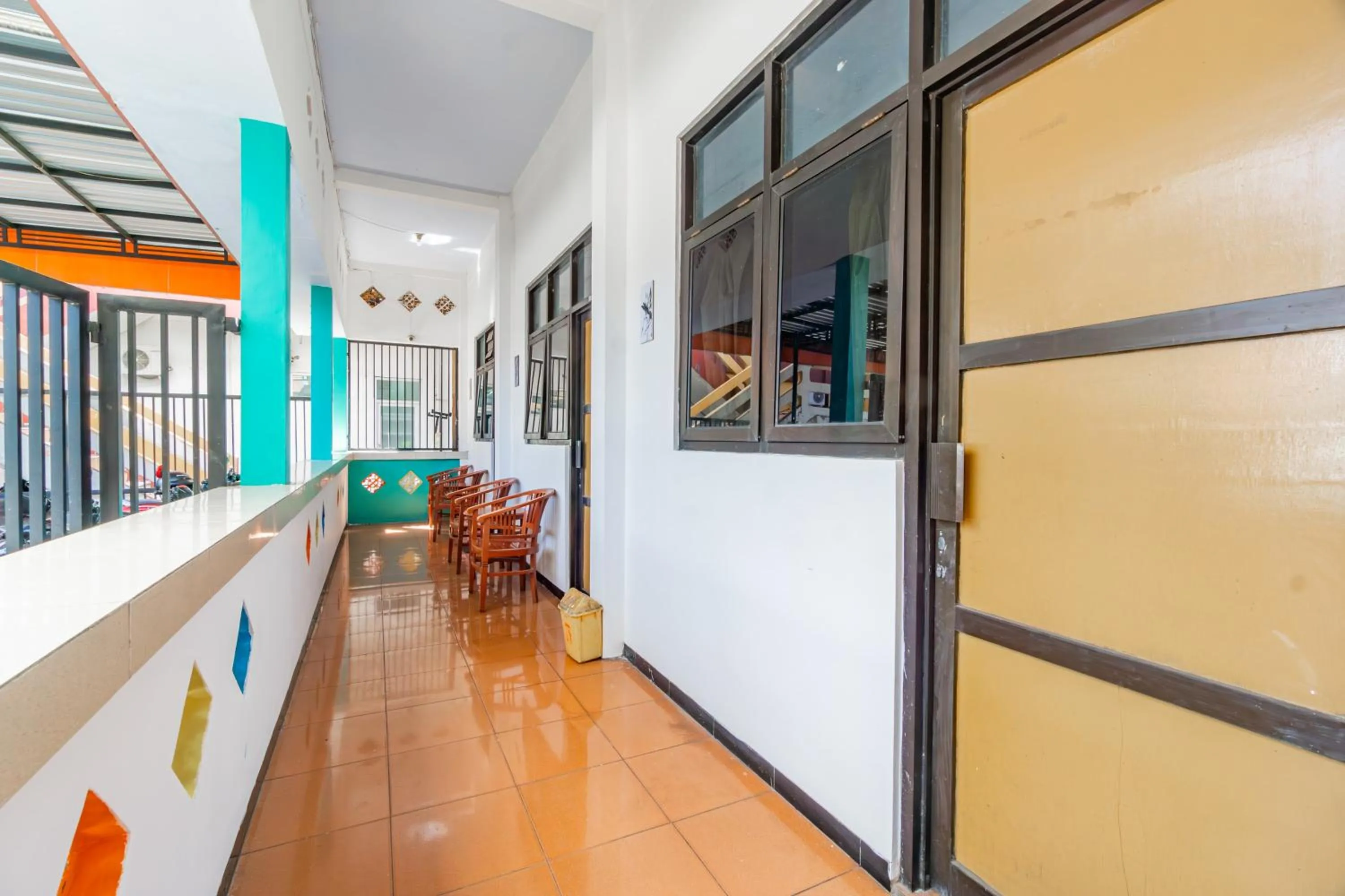 Lobby or reception in Hotel O Central Madiun Near Stasiun Kota Madiun