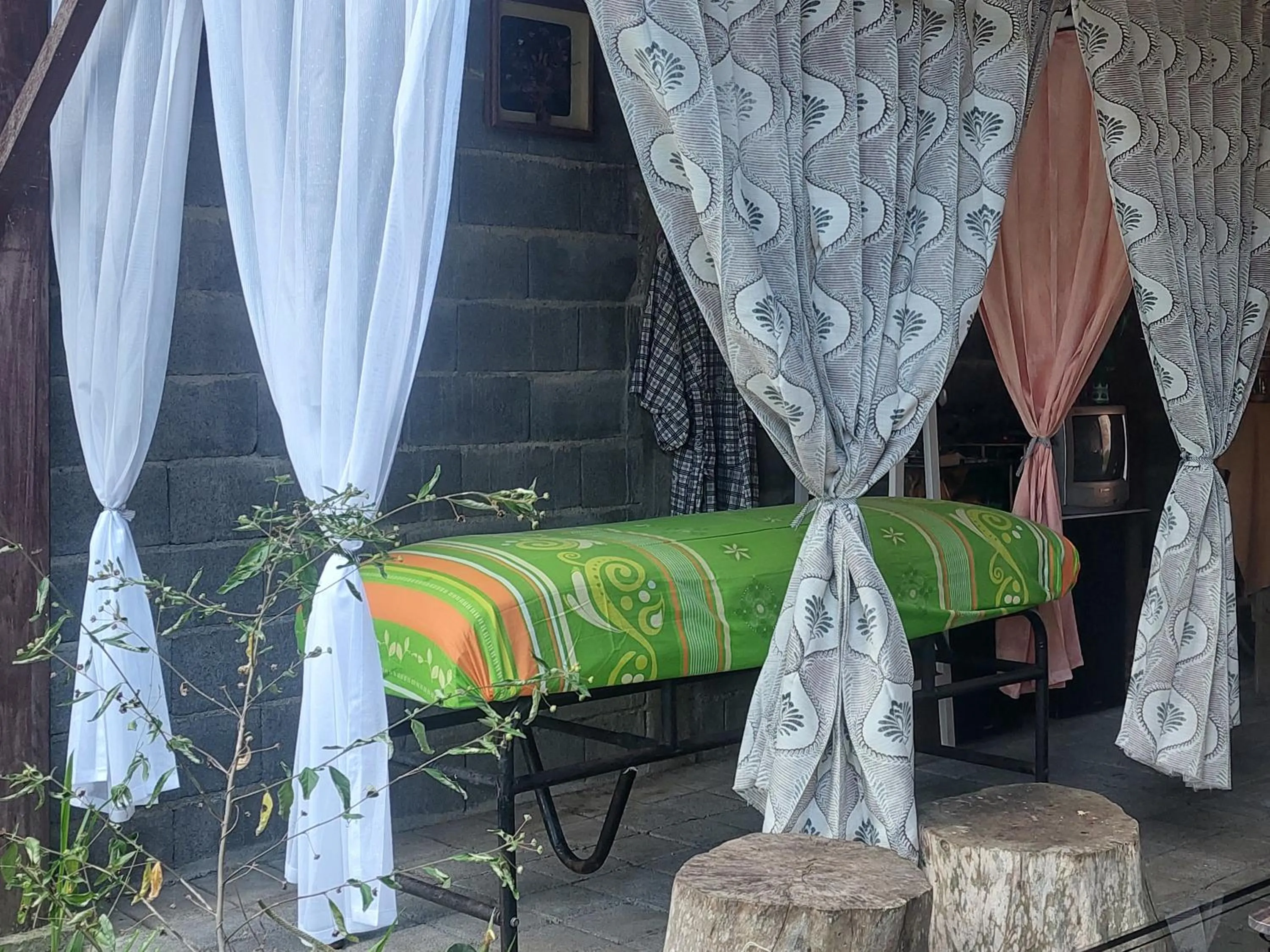 Bed in Chrisma Bed and Breakfast