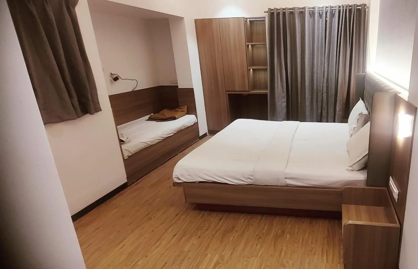 Bedroom, Bed in The Byke Suresh Plaza