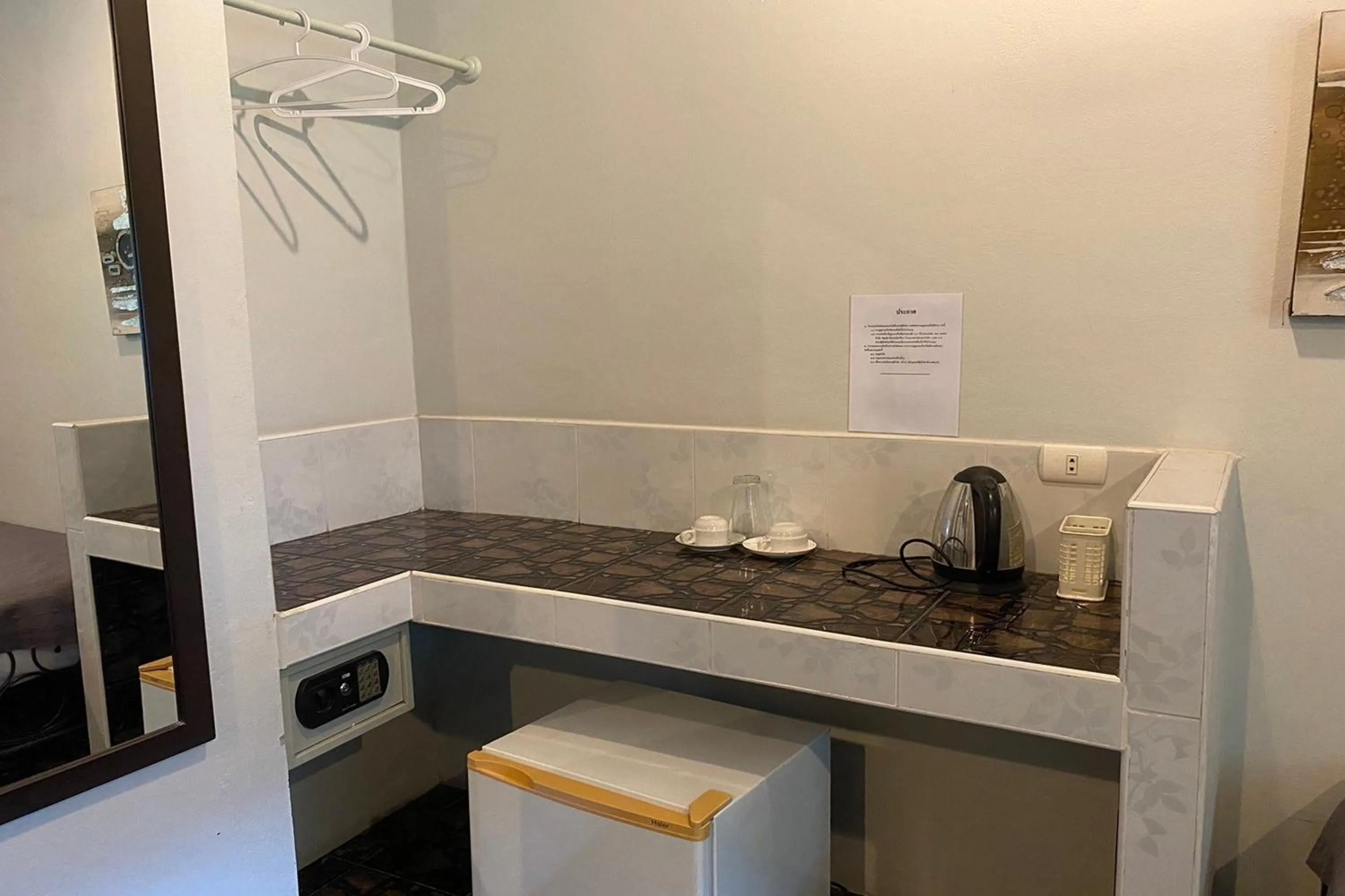 Kitchen or kitchenette in Baan Sanuan Resort