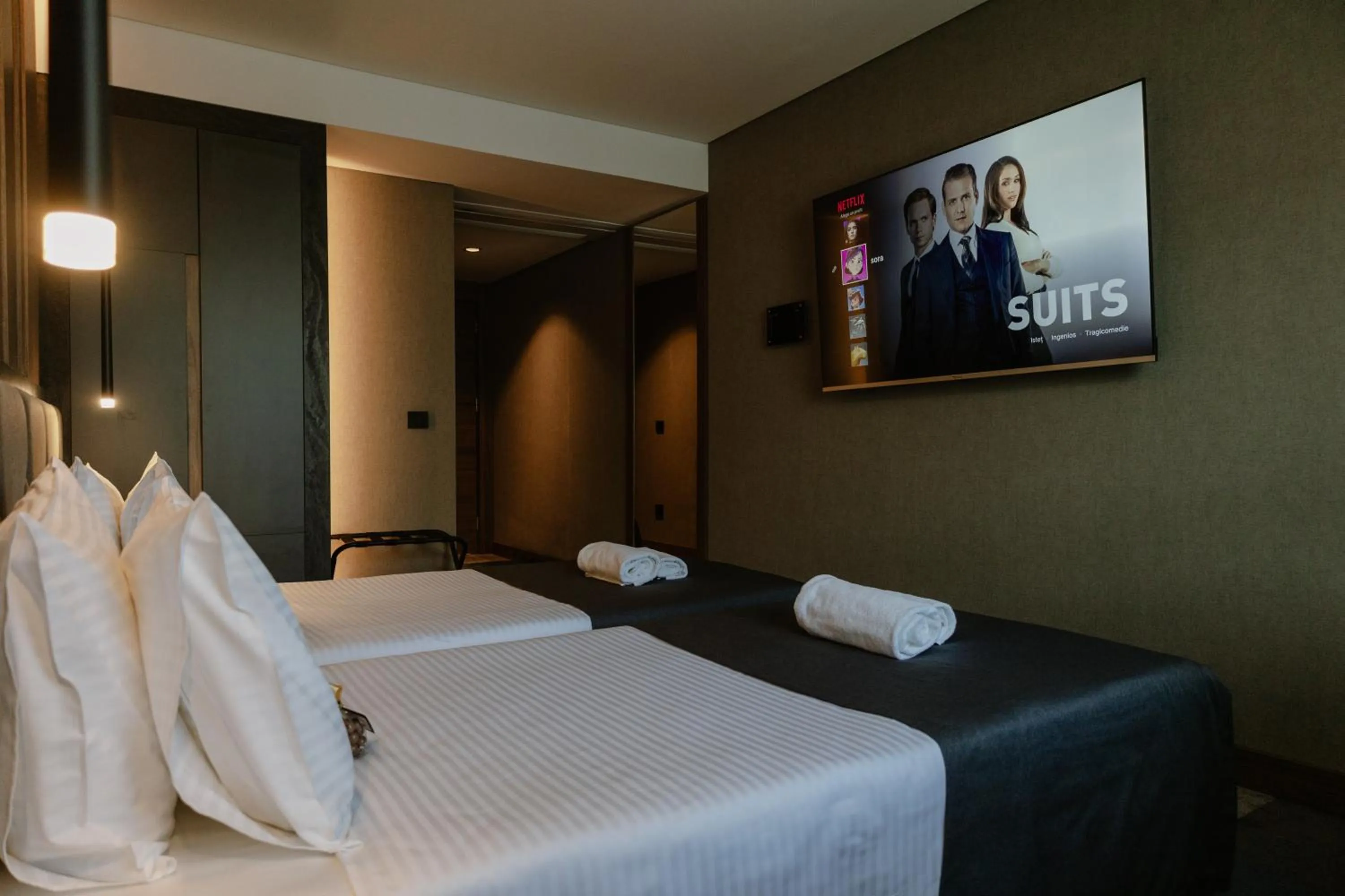 Bed in Lumière Hotel Pool & SPA