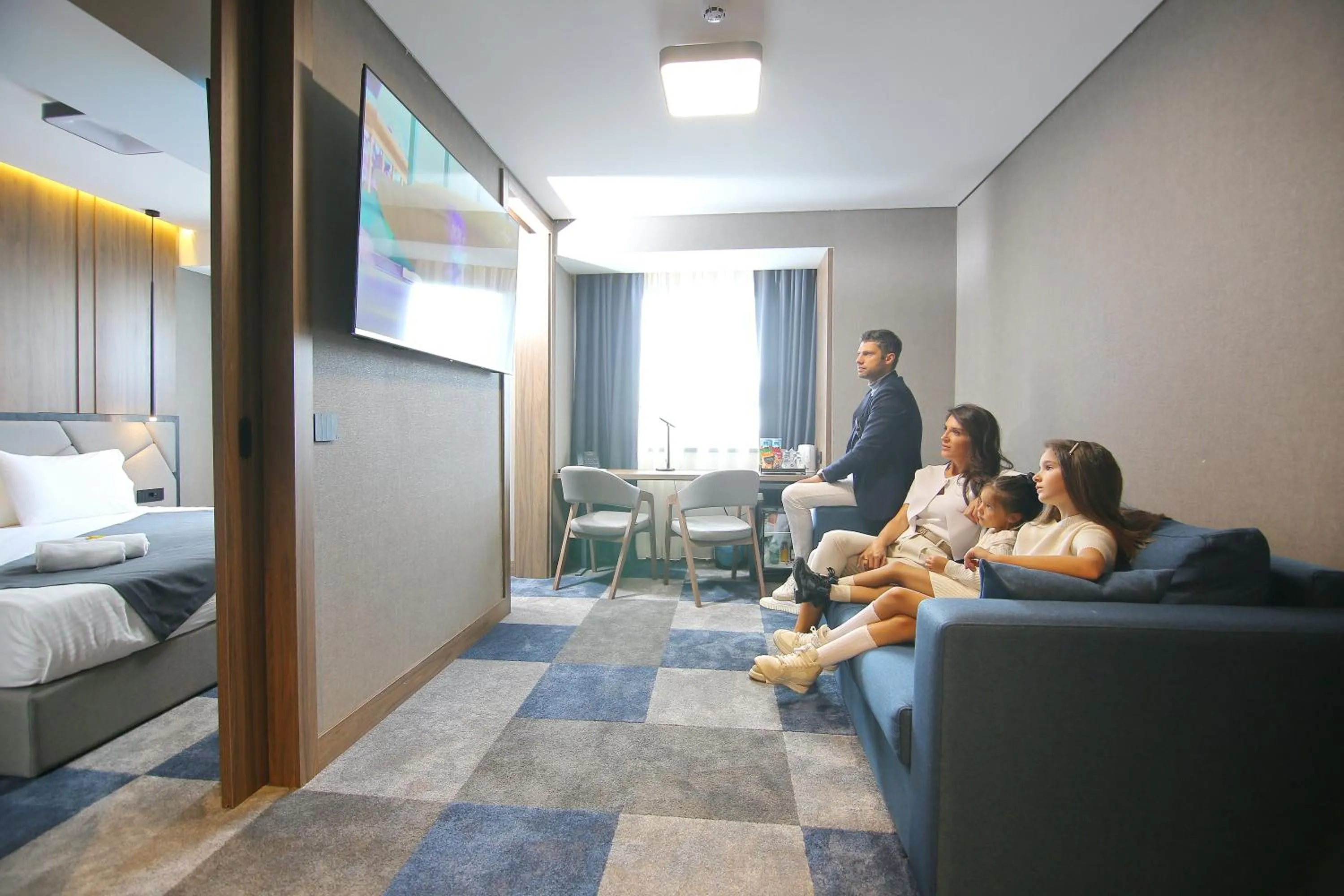 Bed in Lumière Hotel Pool & SPA