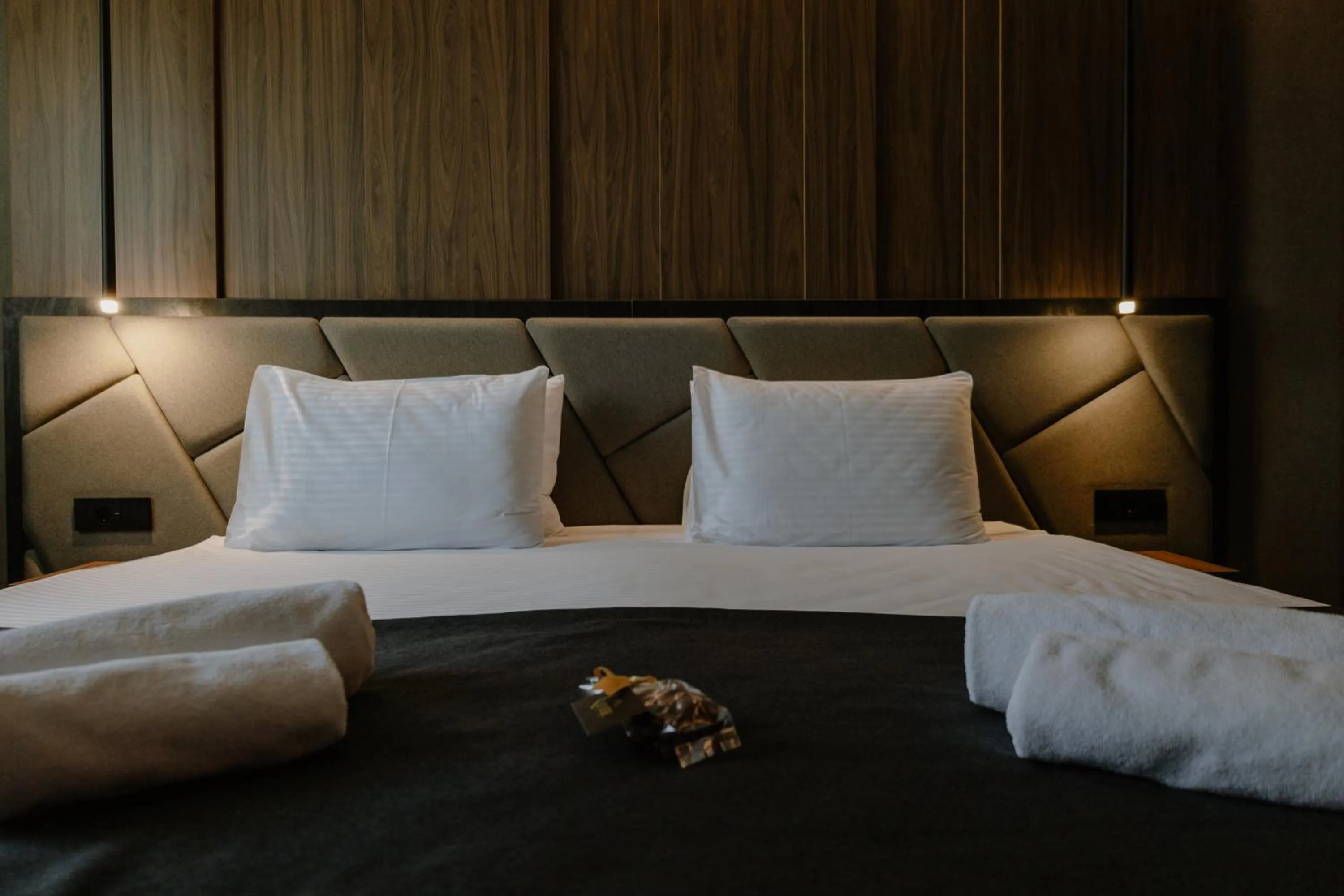 Bed in Lumière Hotel Pool & SPA