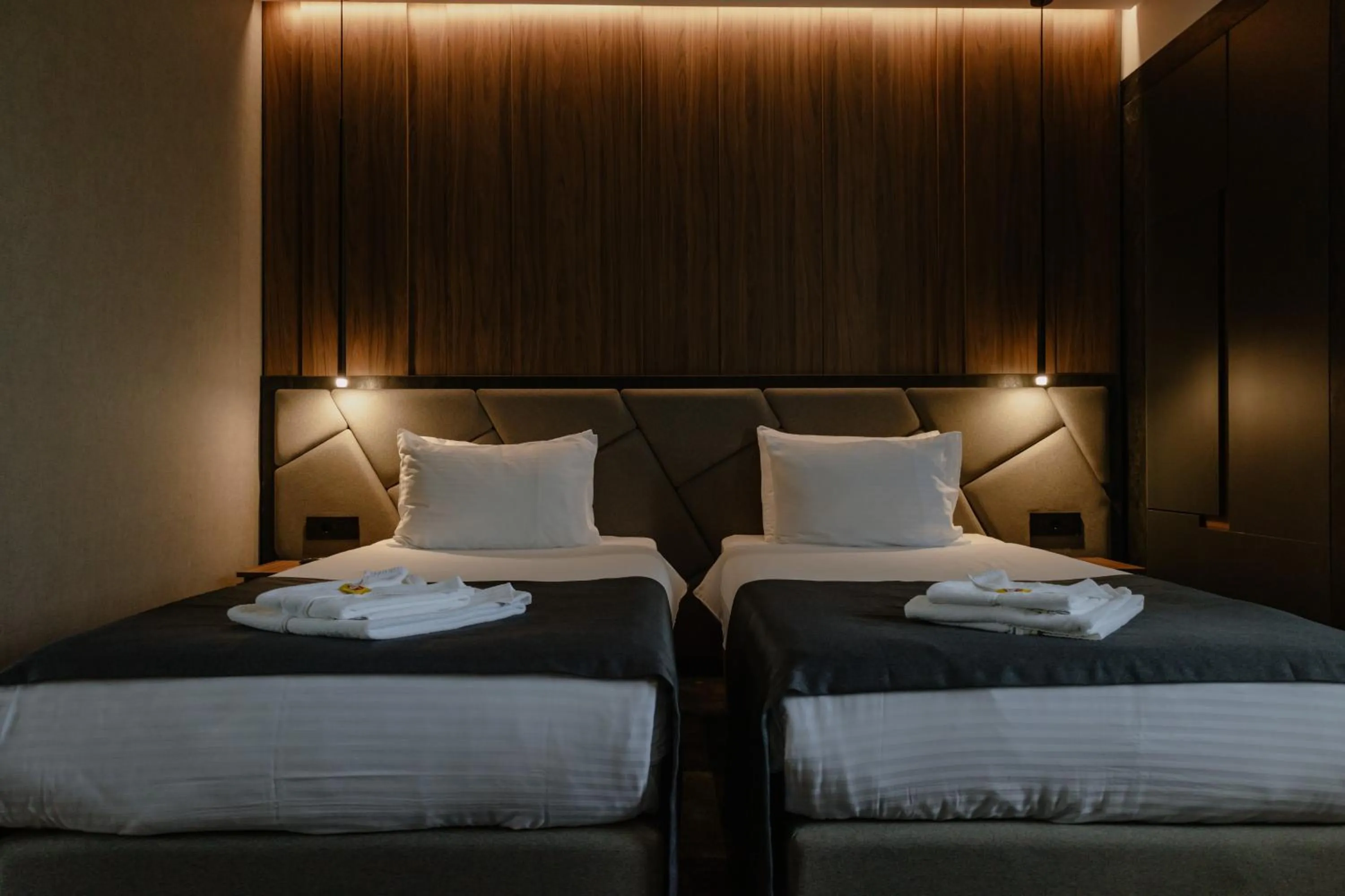 Bed in Lumière Hotel Pool & SPA