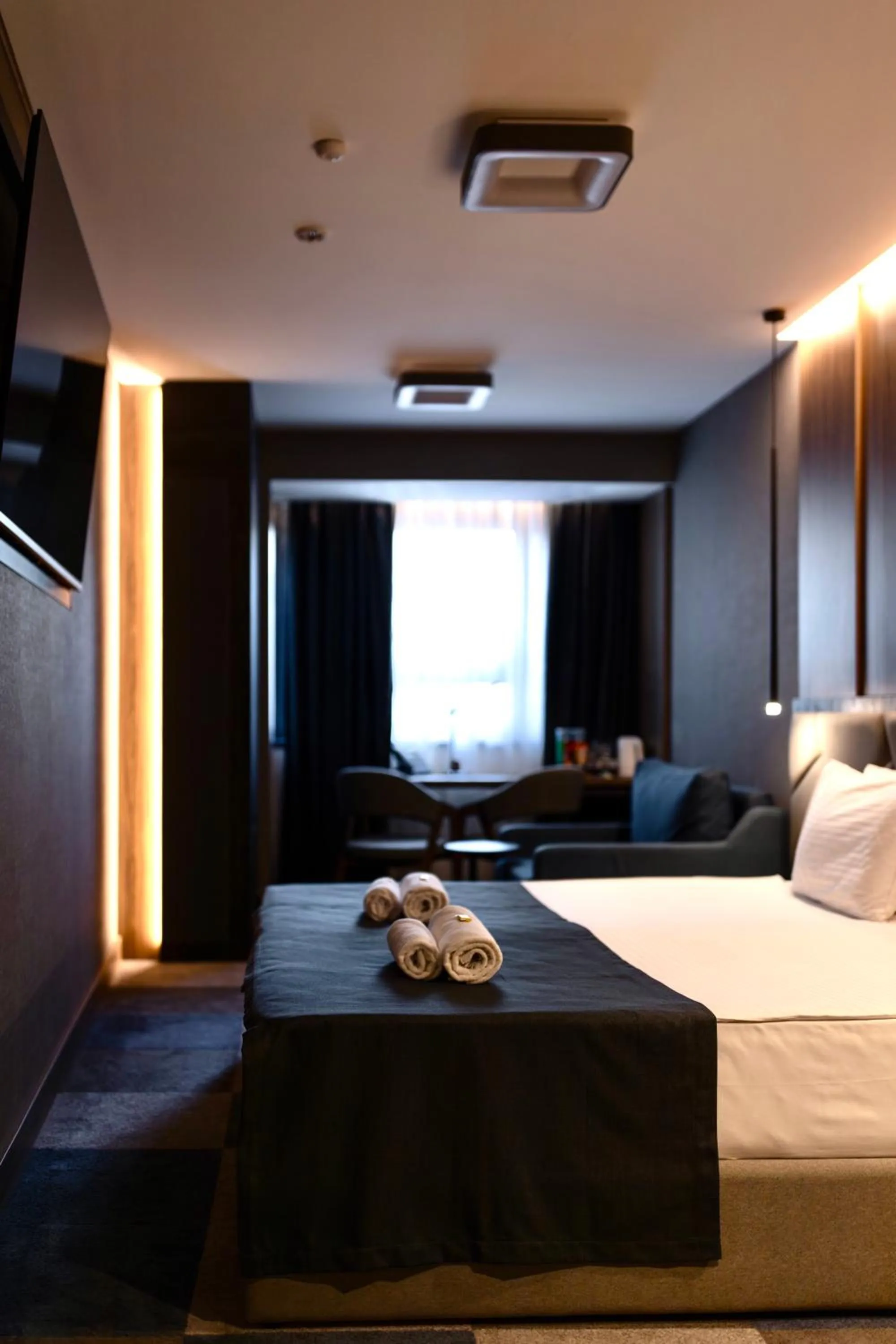 Bed in Lumière Hotel Pool & SPA