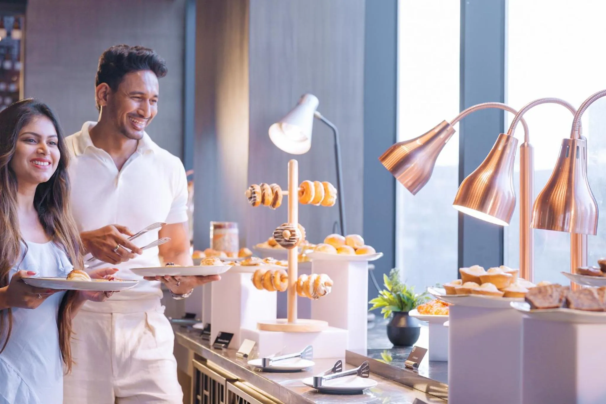 Buffet breakfast in Amari Colombo, Sri Lanka