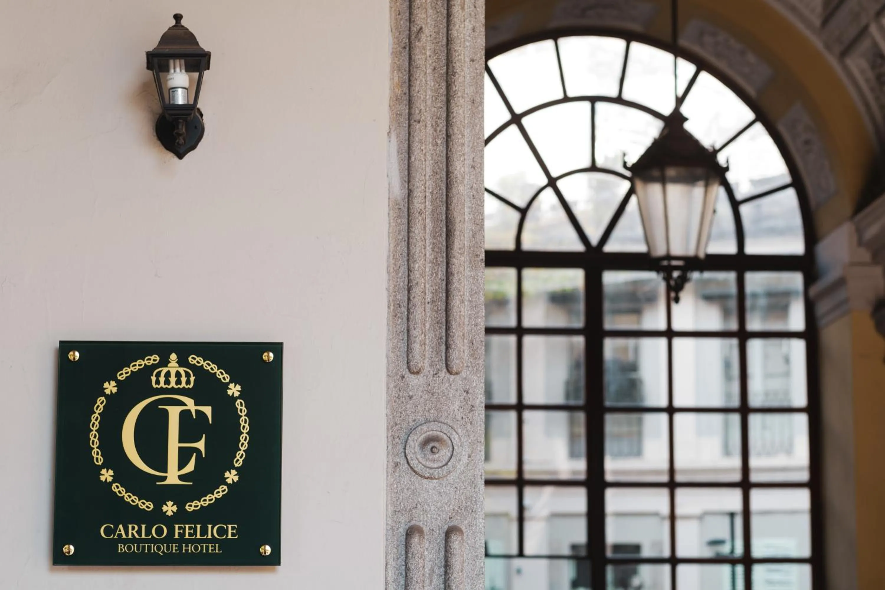 Property logo or sign in Carlo Felice Boutique Hotel