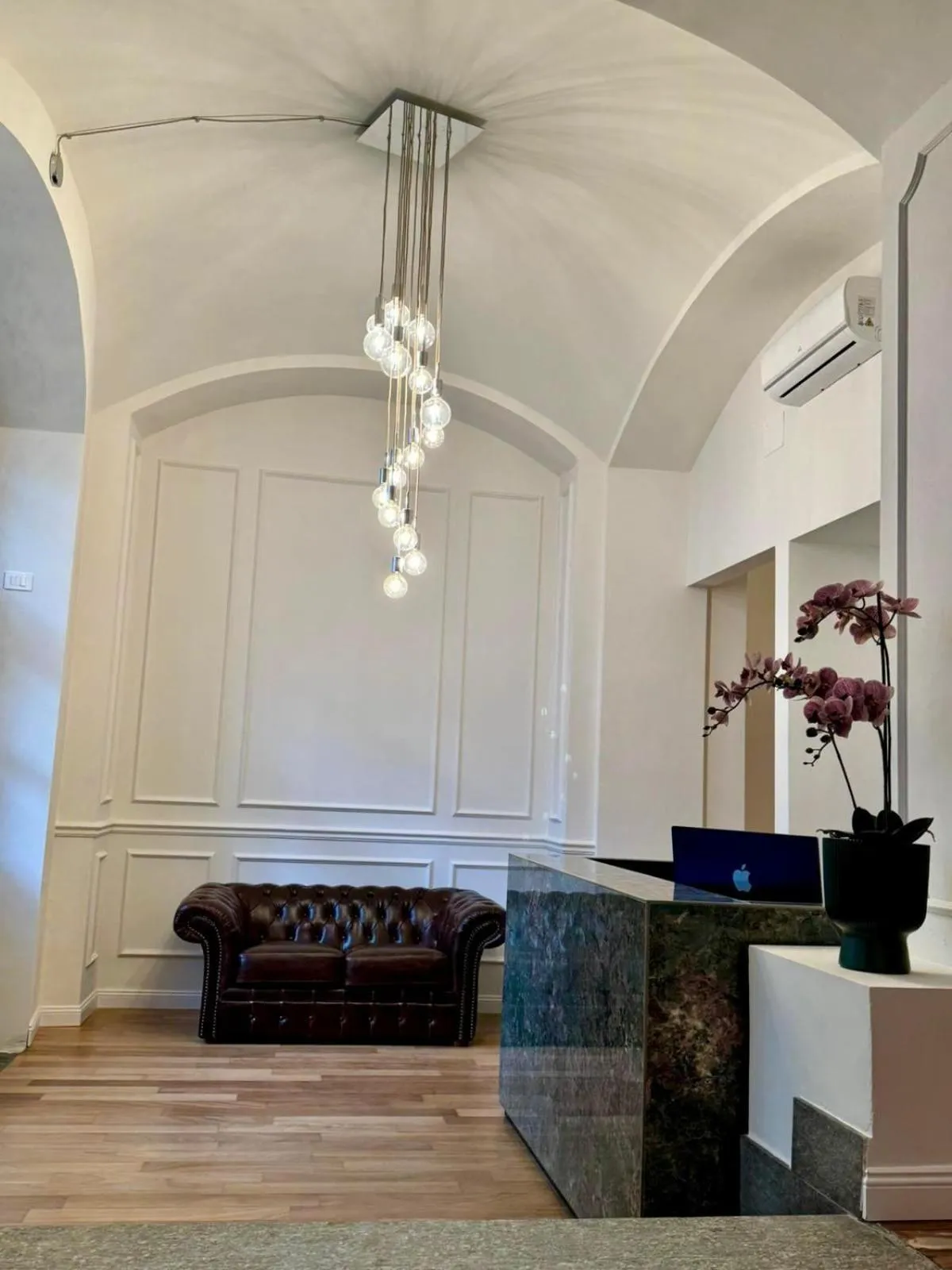 Lobby or reception in Carlo Felice Boutique Hotel