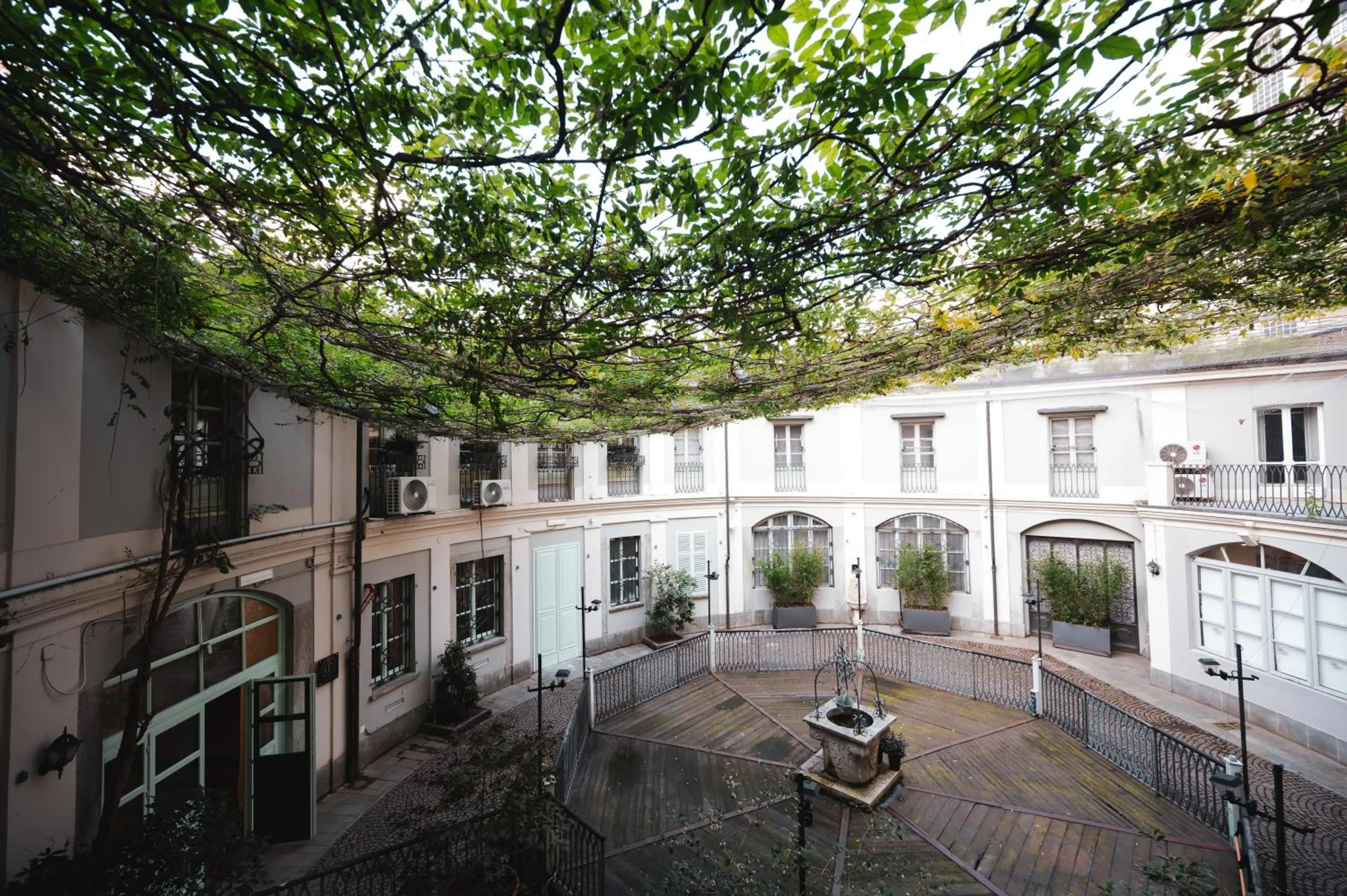 Garden in Carlo Felice Boutique Hotel