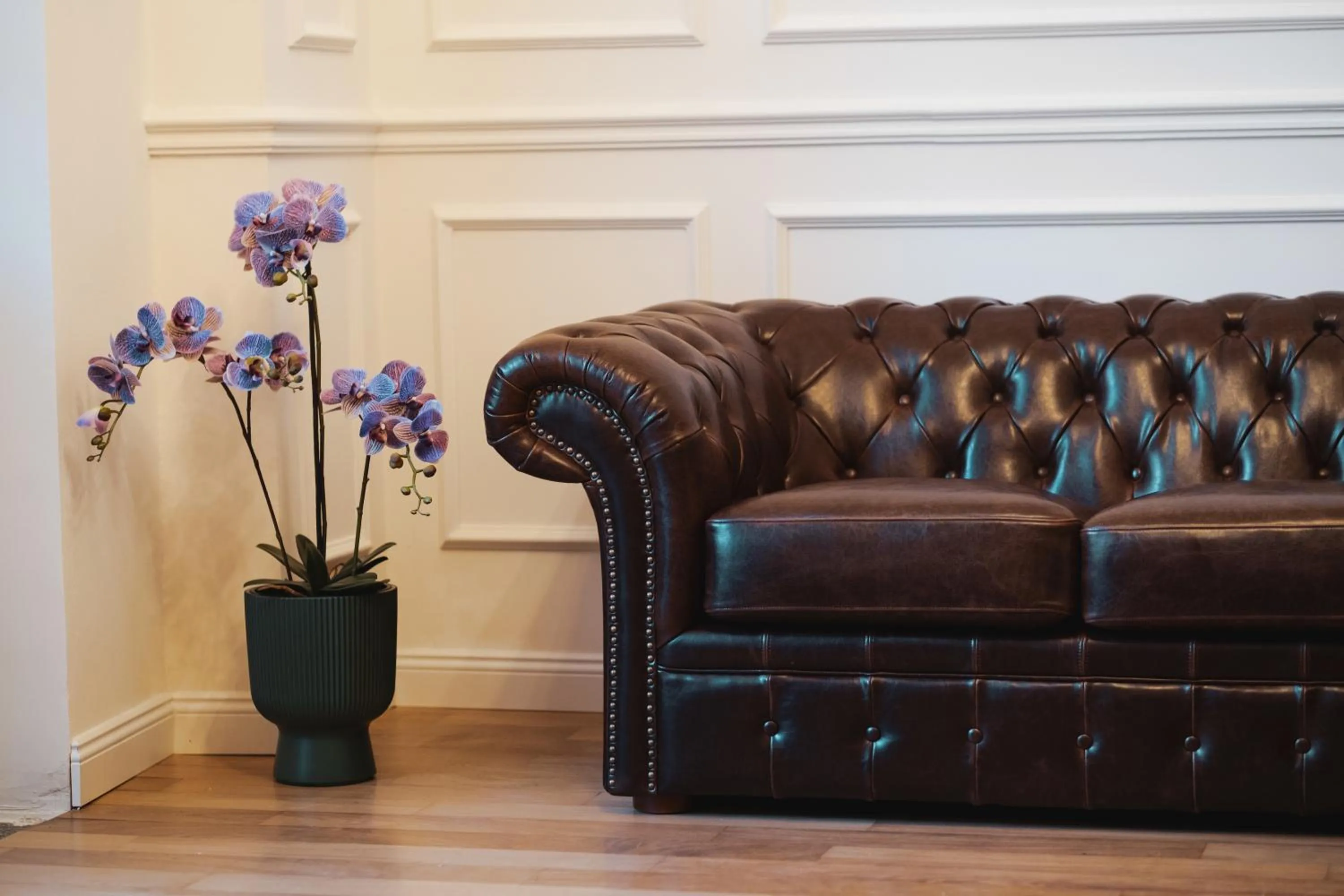 Lobby or reception in Carlo Felice Boutique Hotel