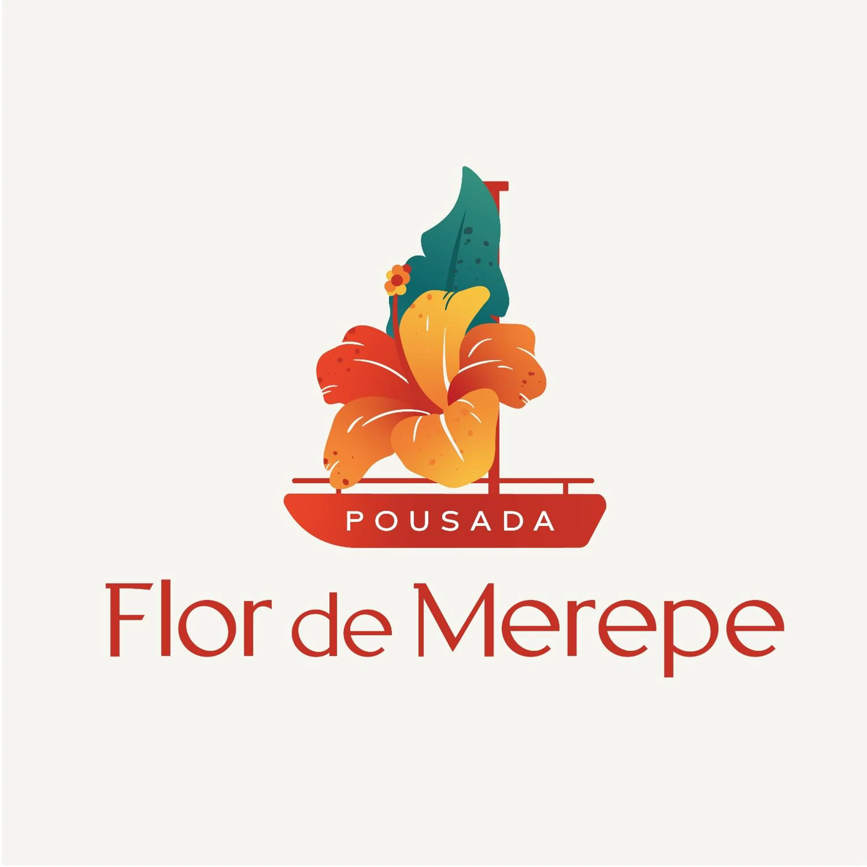 Property logo or sign in Pousada Flor de Merepe