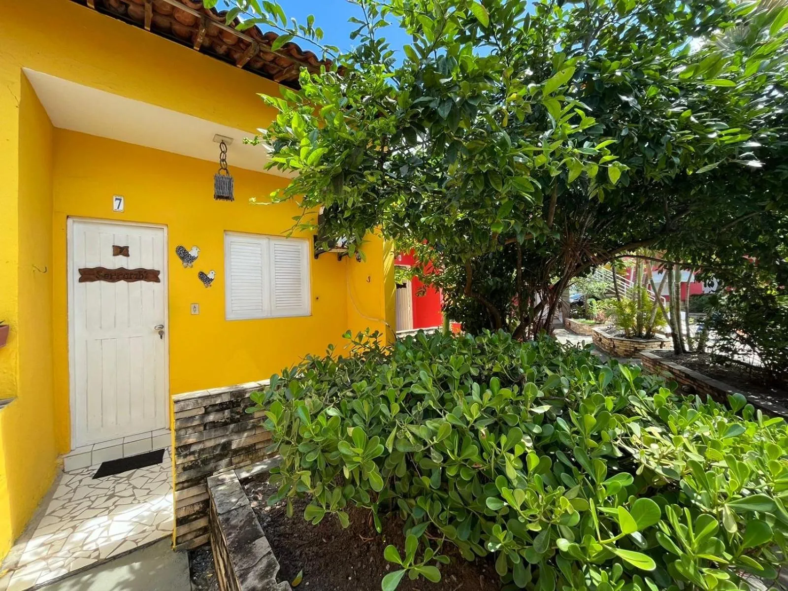 Property building in Pousada Flor de Merepe