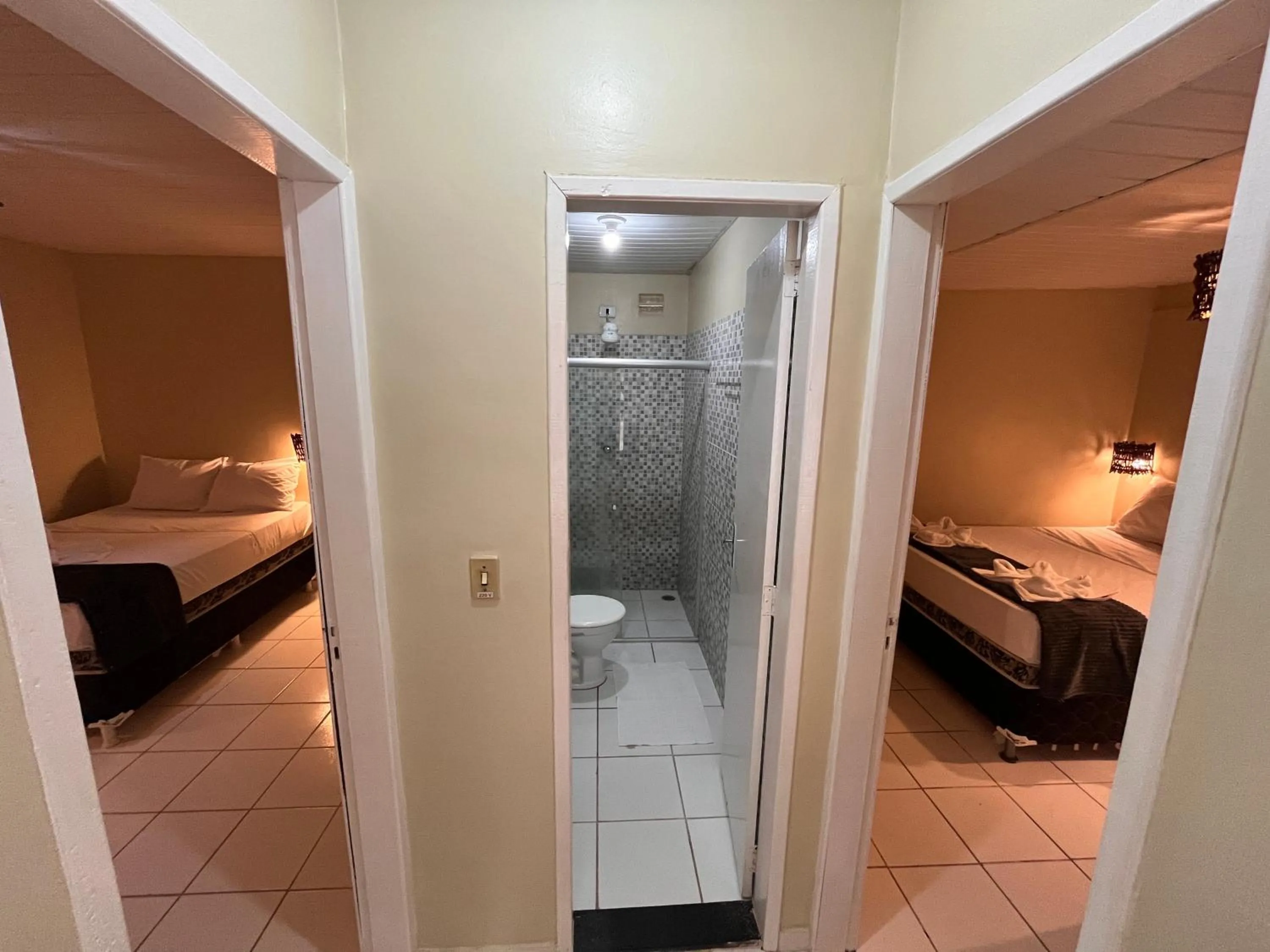 Bathroom in Pousada Flor de Merepe