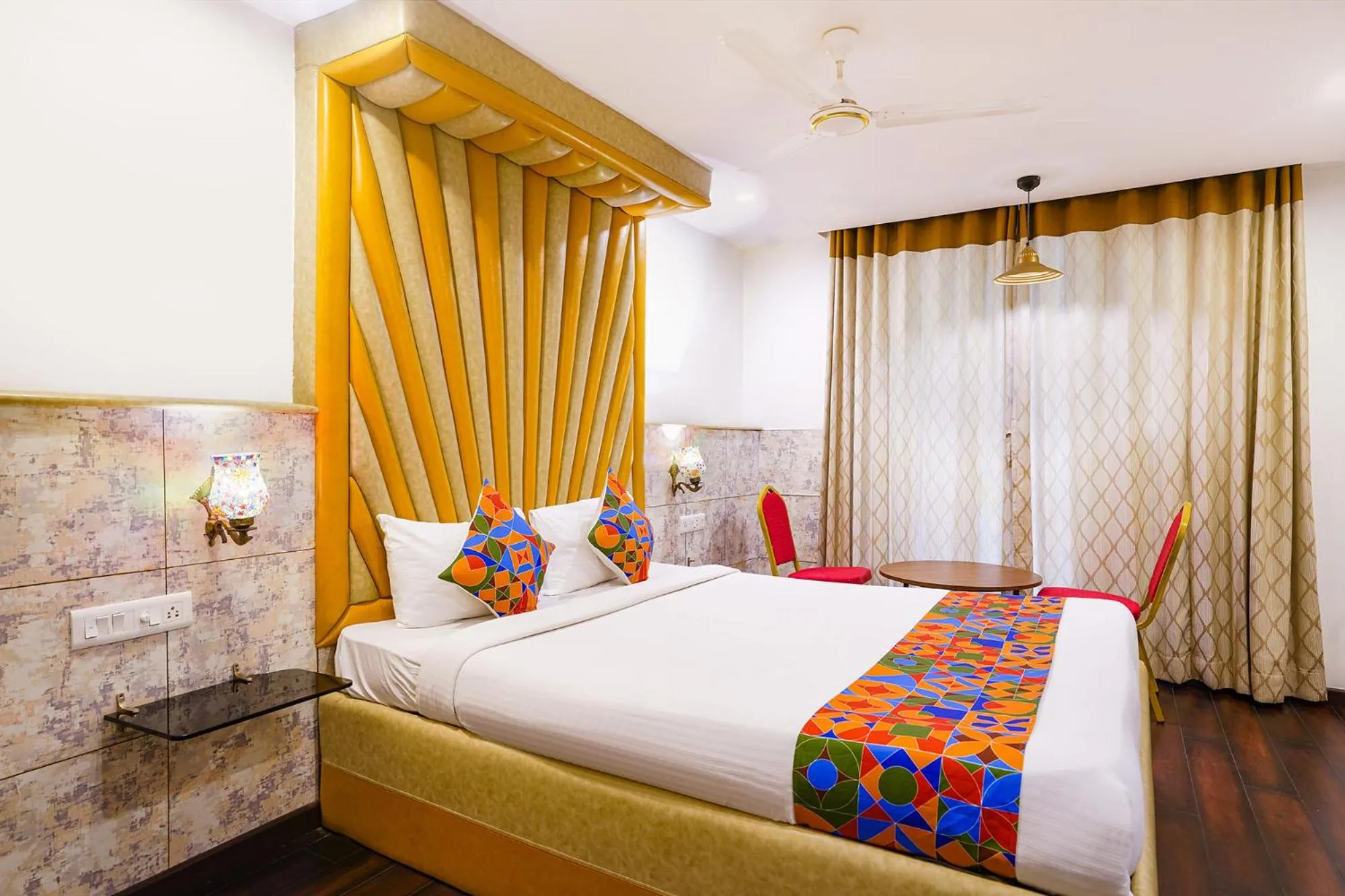Bed in FabHotel WR Grand- Nr Citi Neuro Centre- Banjara Hills