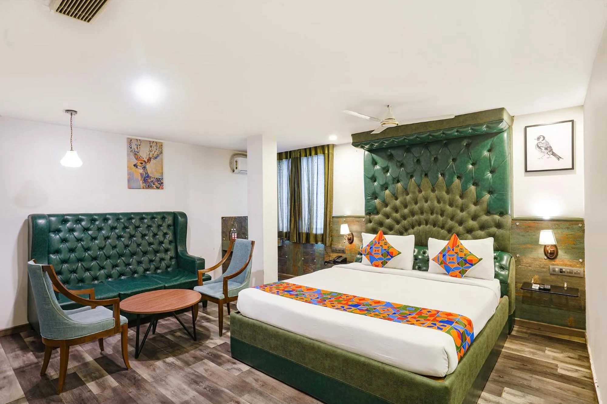 Bed in FabHotel WR Grand- Nr Citi Neuro Centre- Banjara Hills