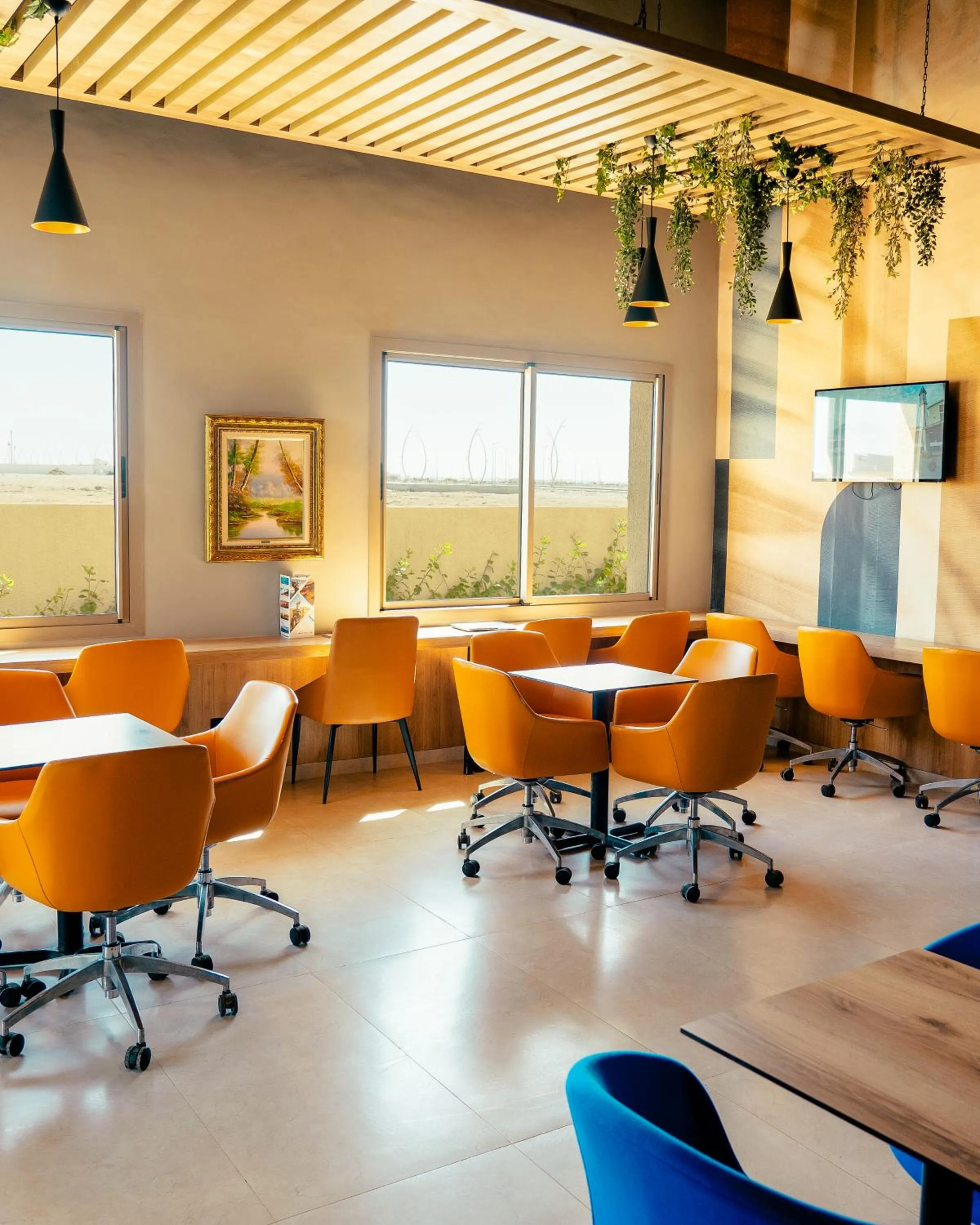Seating area in Elite View Hotel Dakhla