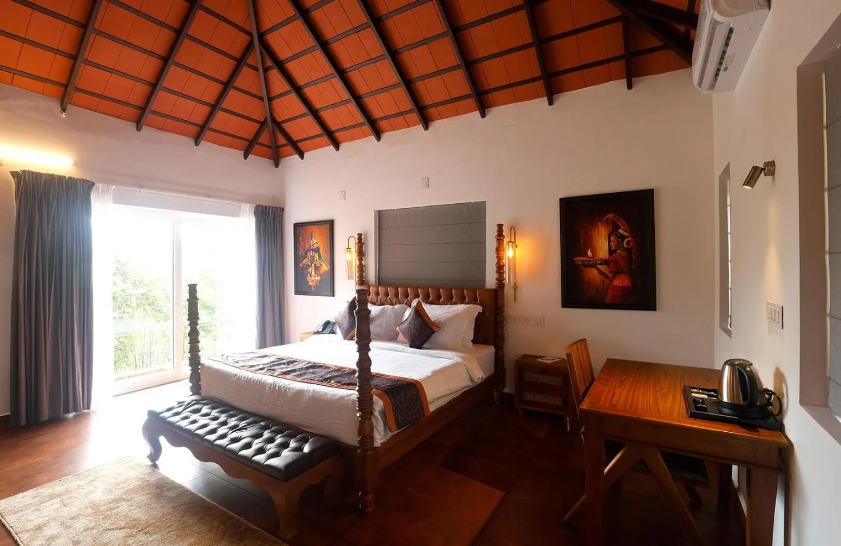Property building, Bed in SandalMist Resort and Spa