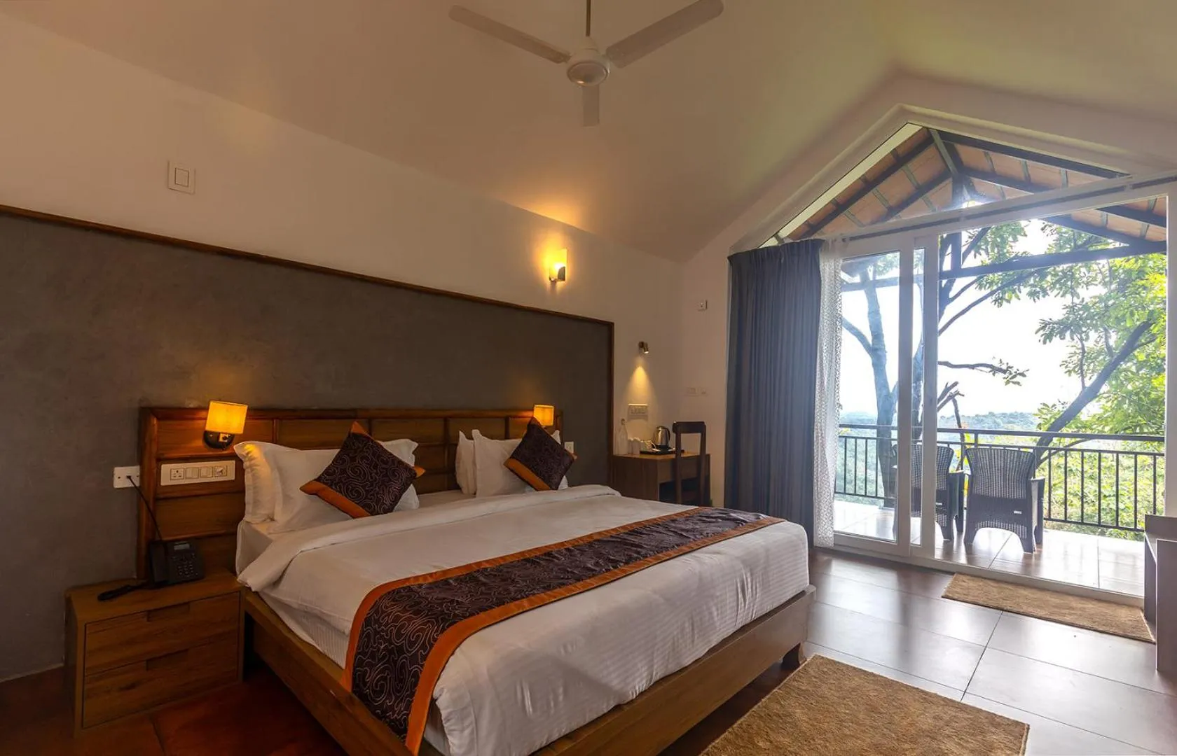 Property building, Bed in SandalMist Resort and Spa