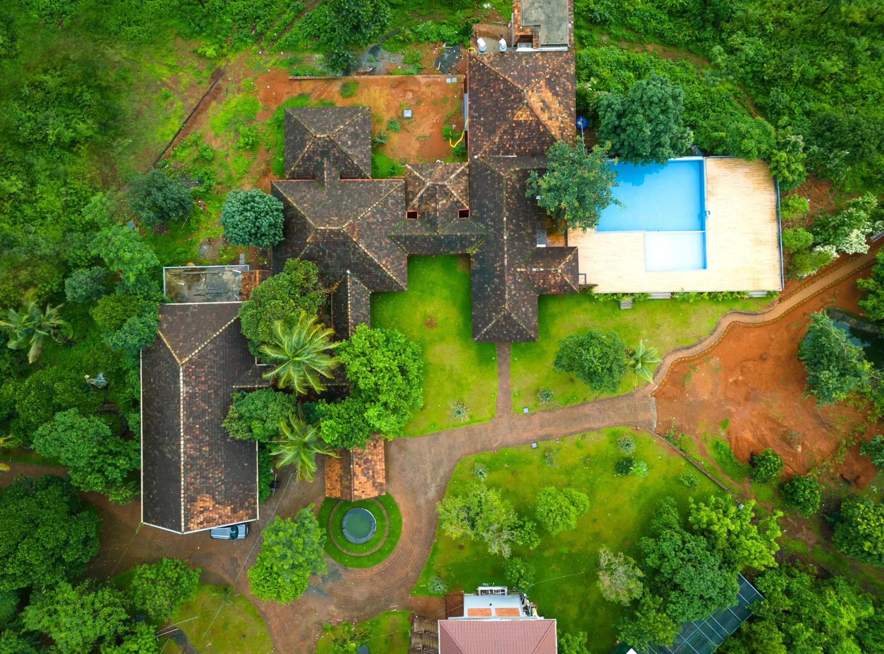 Bird's eye view in SandalMist Resort and Spa