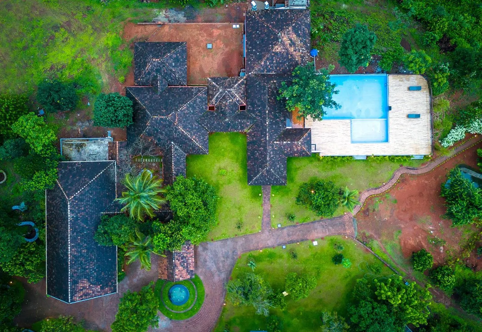 Bird's eye view in SandalMist Resort and Spa