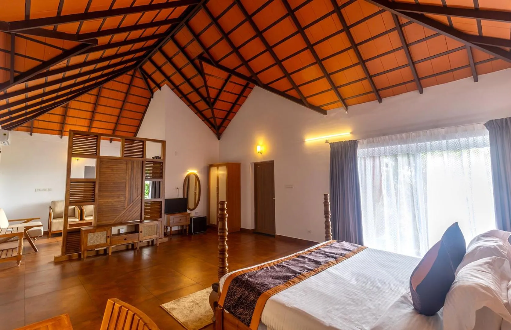 Property building, Bed in SandalMist Resort and Spa