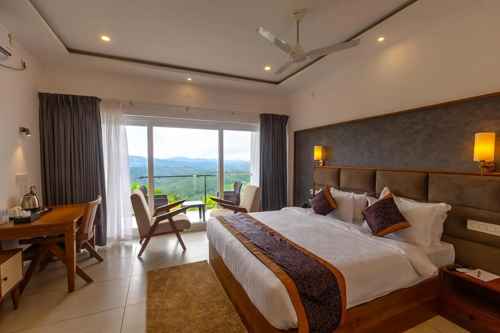 Property building, Bed in SandalMist Resort and Spa