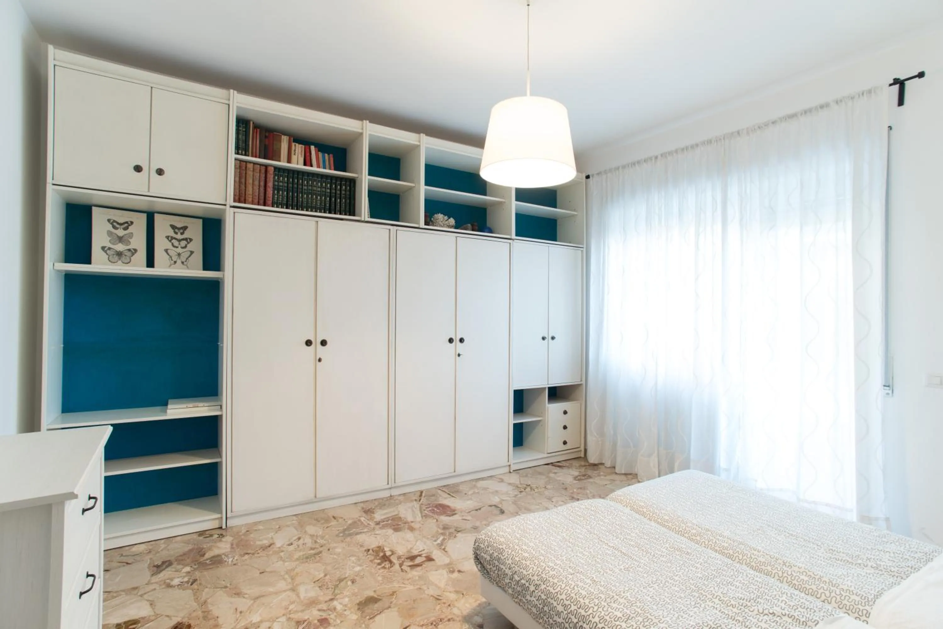 Bedroom, Bed in House in the City